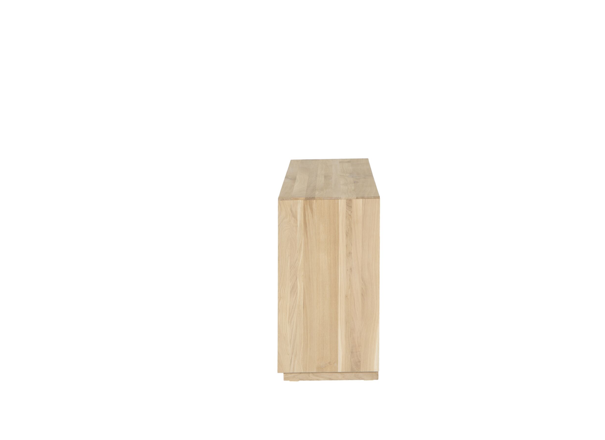 Buffet Caviar 170cm - chêne massif & décor - naturel