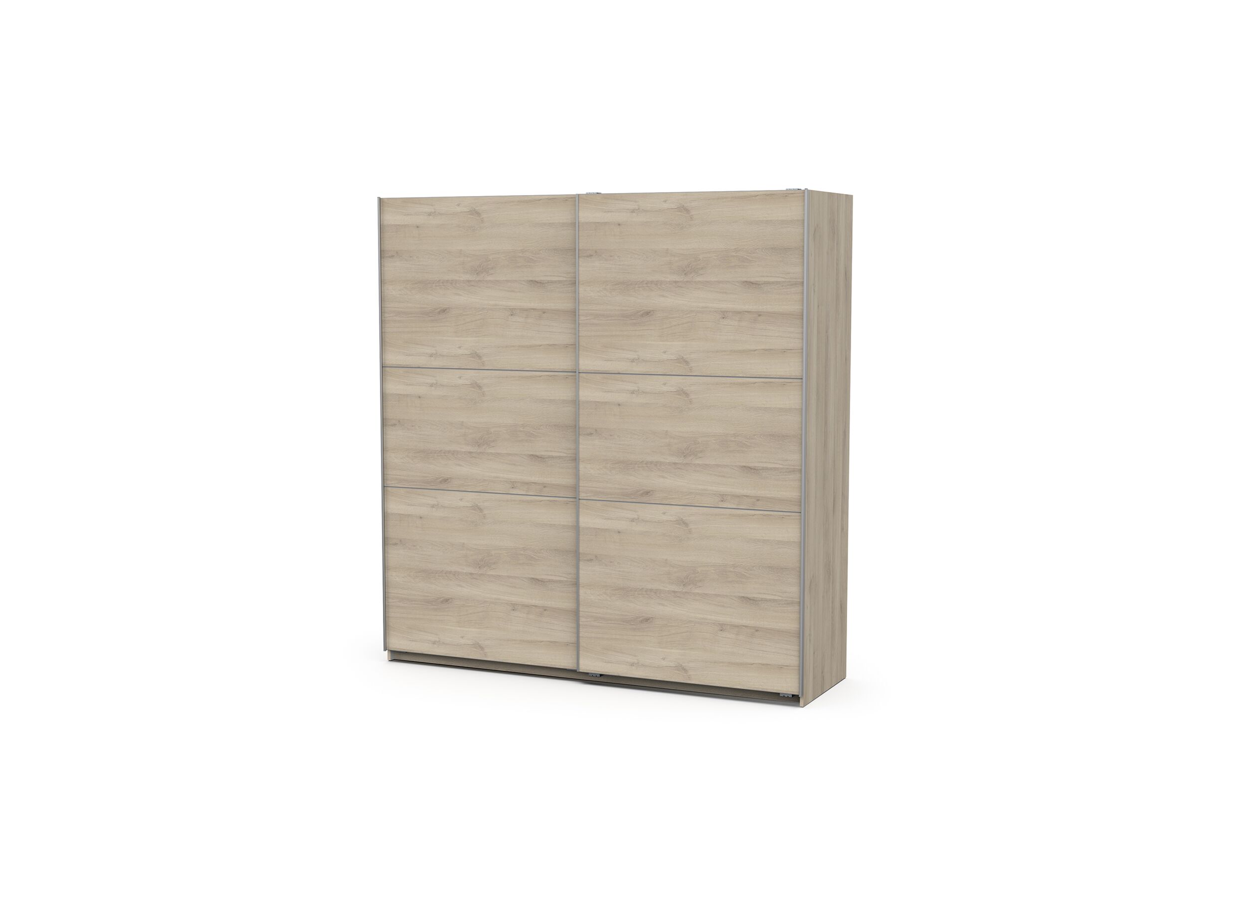 Armoire à portes coulissantes Ghost 195cm - décor - chêne de kronberg
