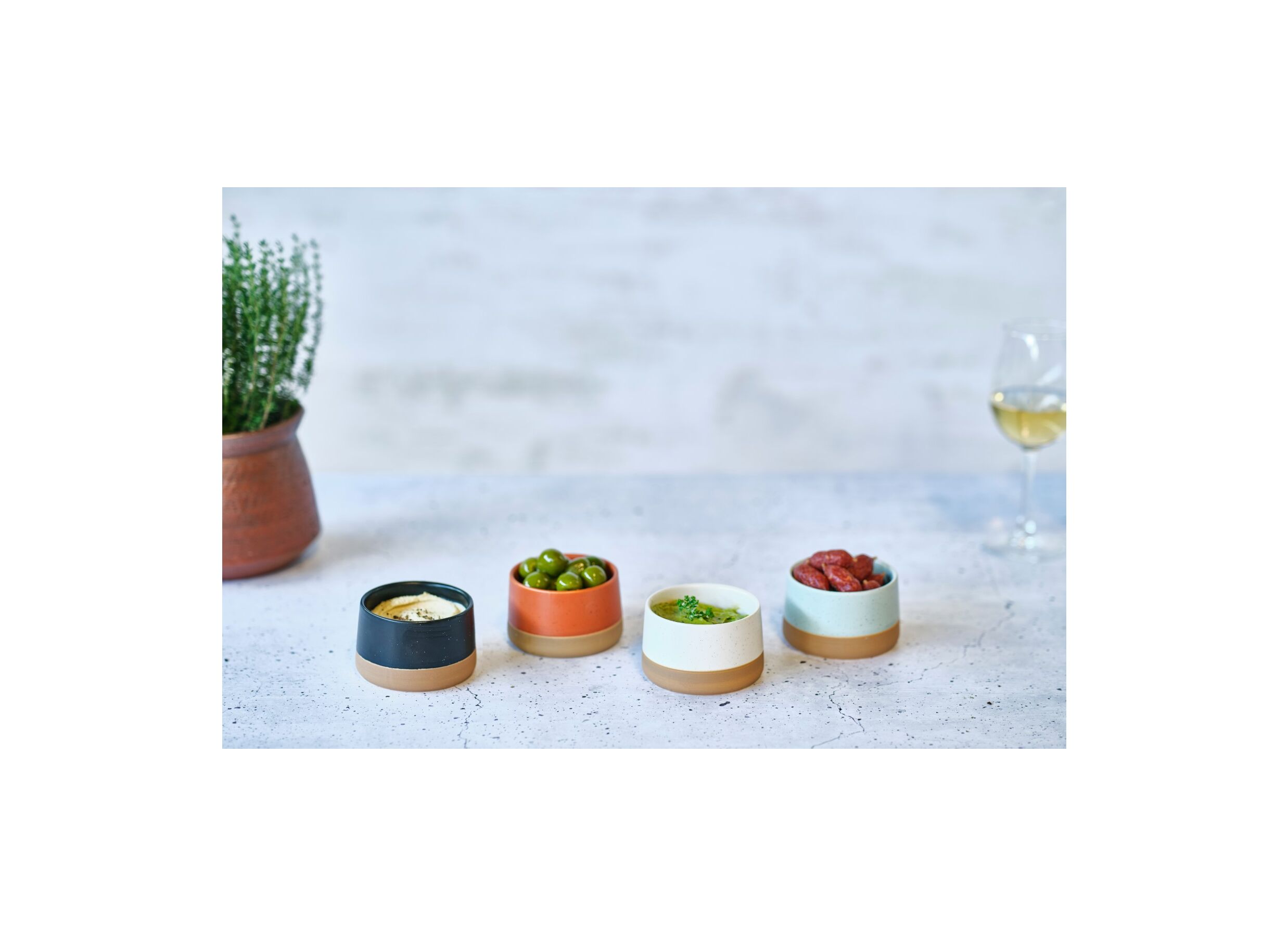 Kom Dela Ø9,5cm set van 4
