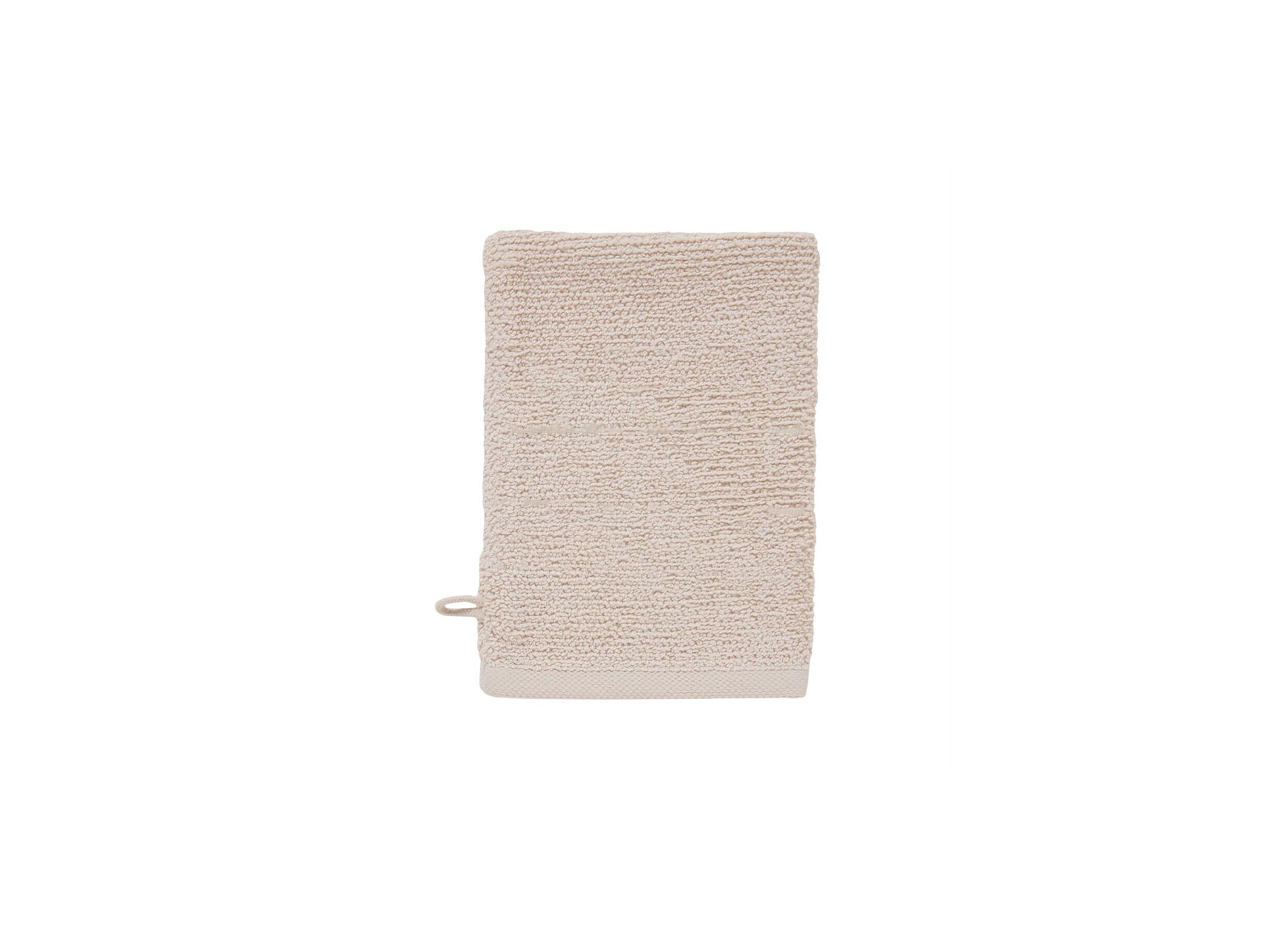 Gant de toilette London 16x22cm beige - Gant de toilette London 16x22cm beige