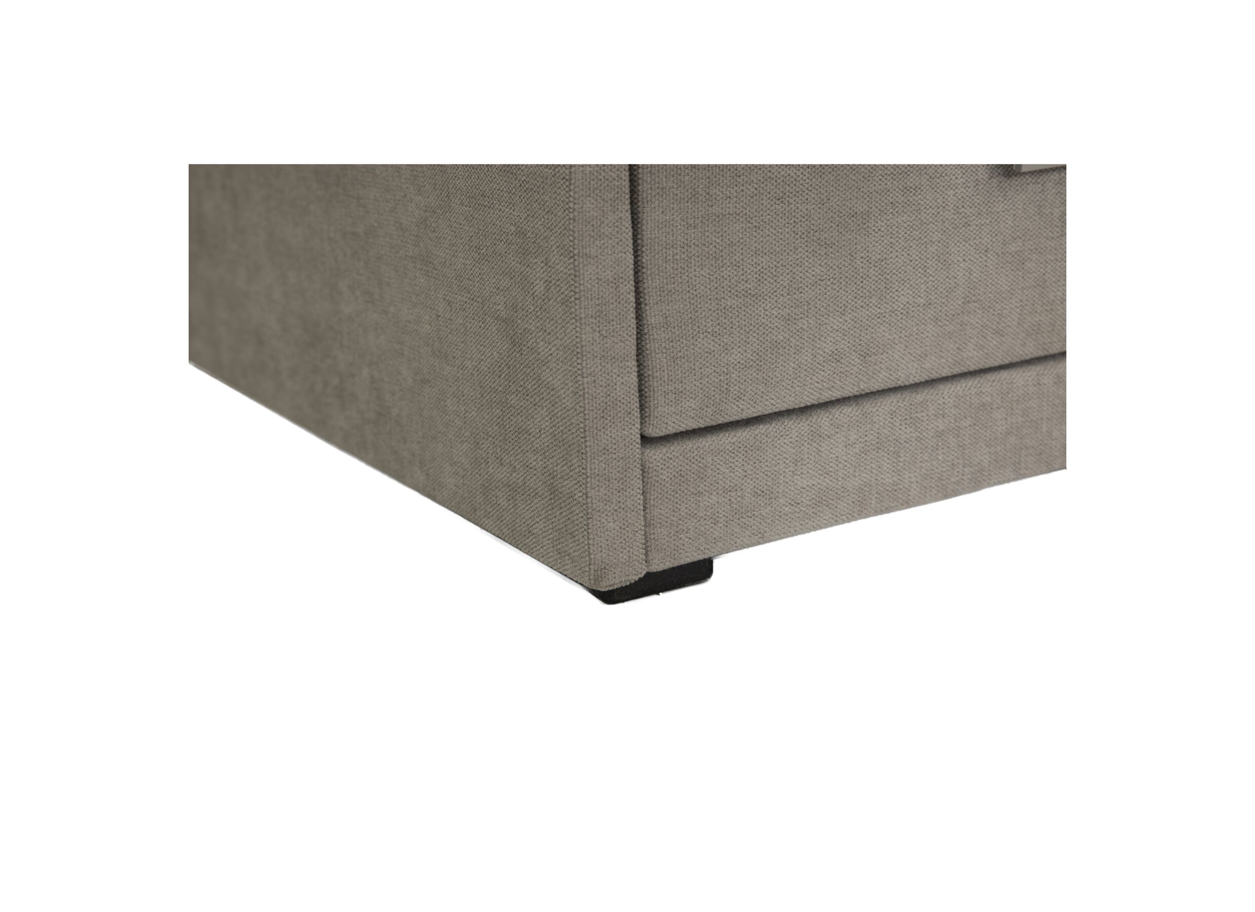 Detail - Table de chevet Moon 48x47x62cm polyester argent