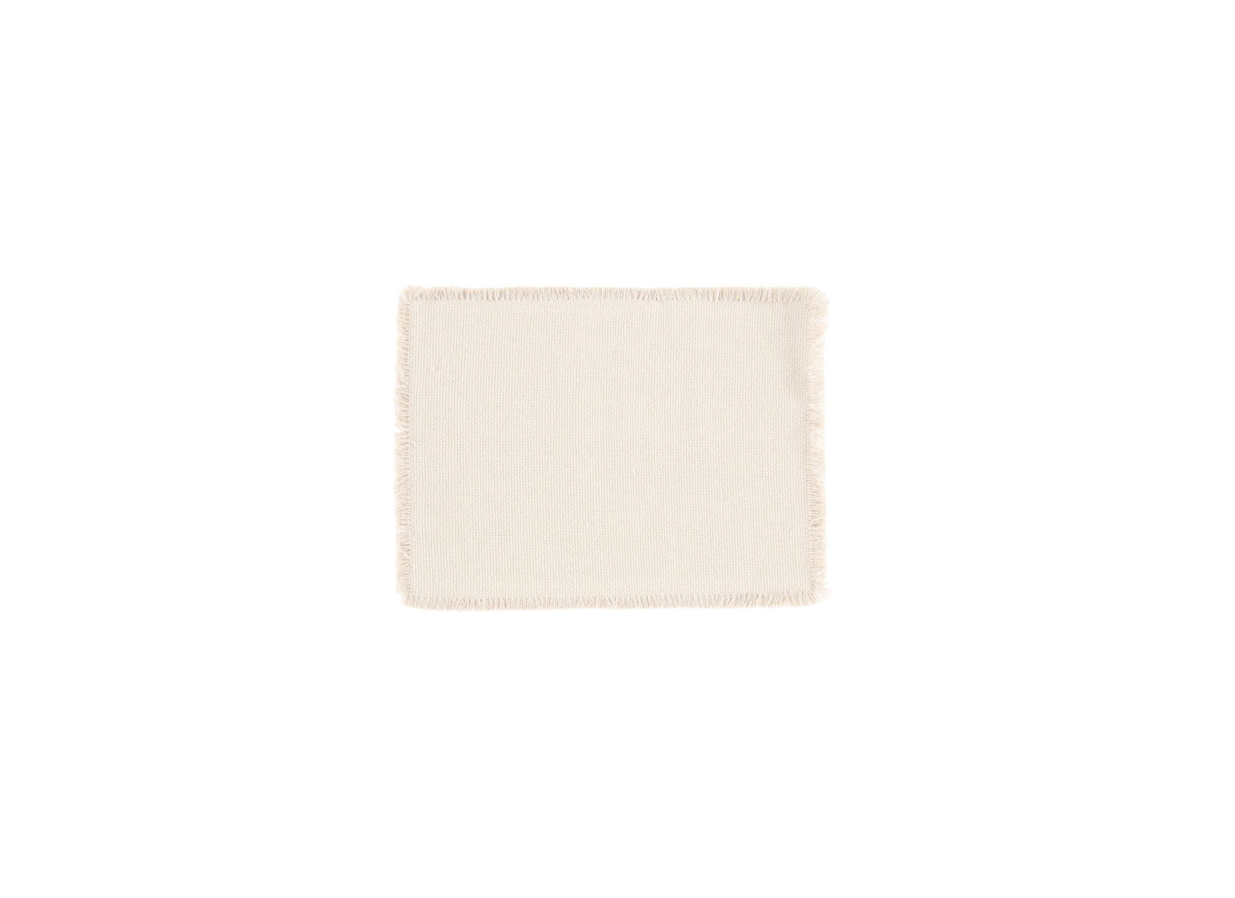 Plus Important - Set de table Vera 45x33cm - coton & fibre de polyester - naturel