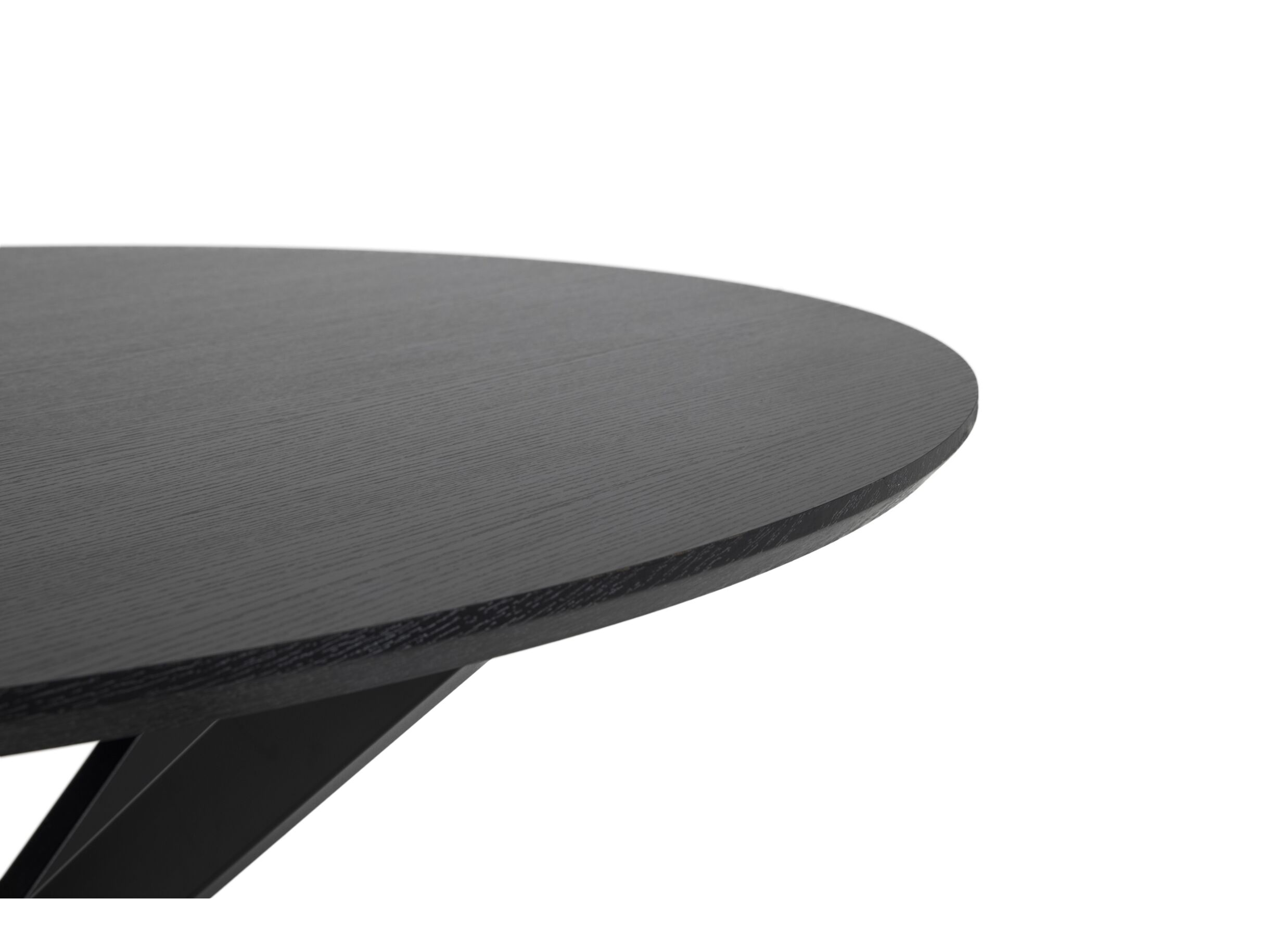 Ronde tafel Costa Ø120cm - melamine - zwart