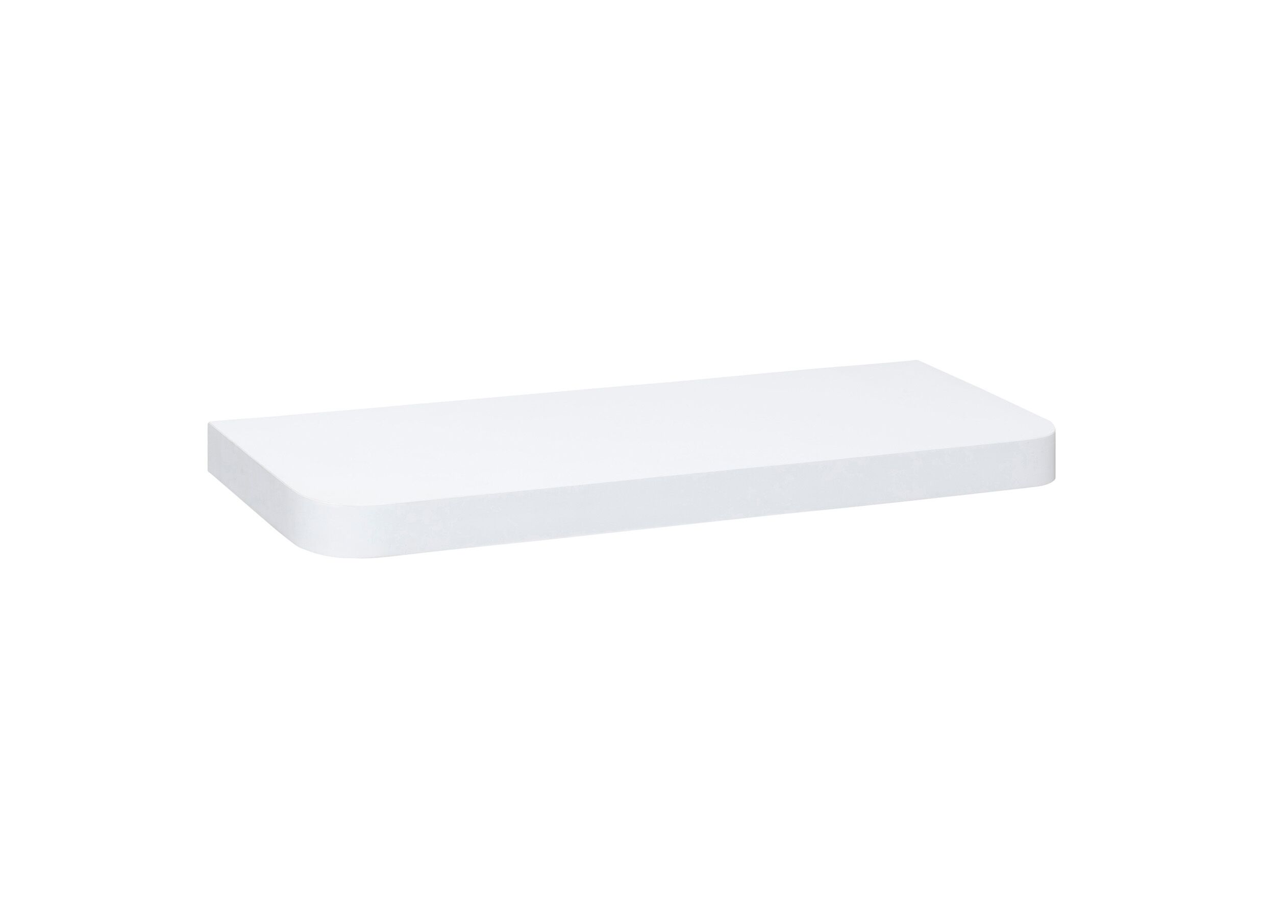 Wandplank Fixy 60x23 - Tablette murale Fixy 60x23,5x3,8cm - MDF - blanc