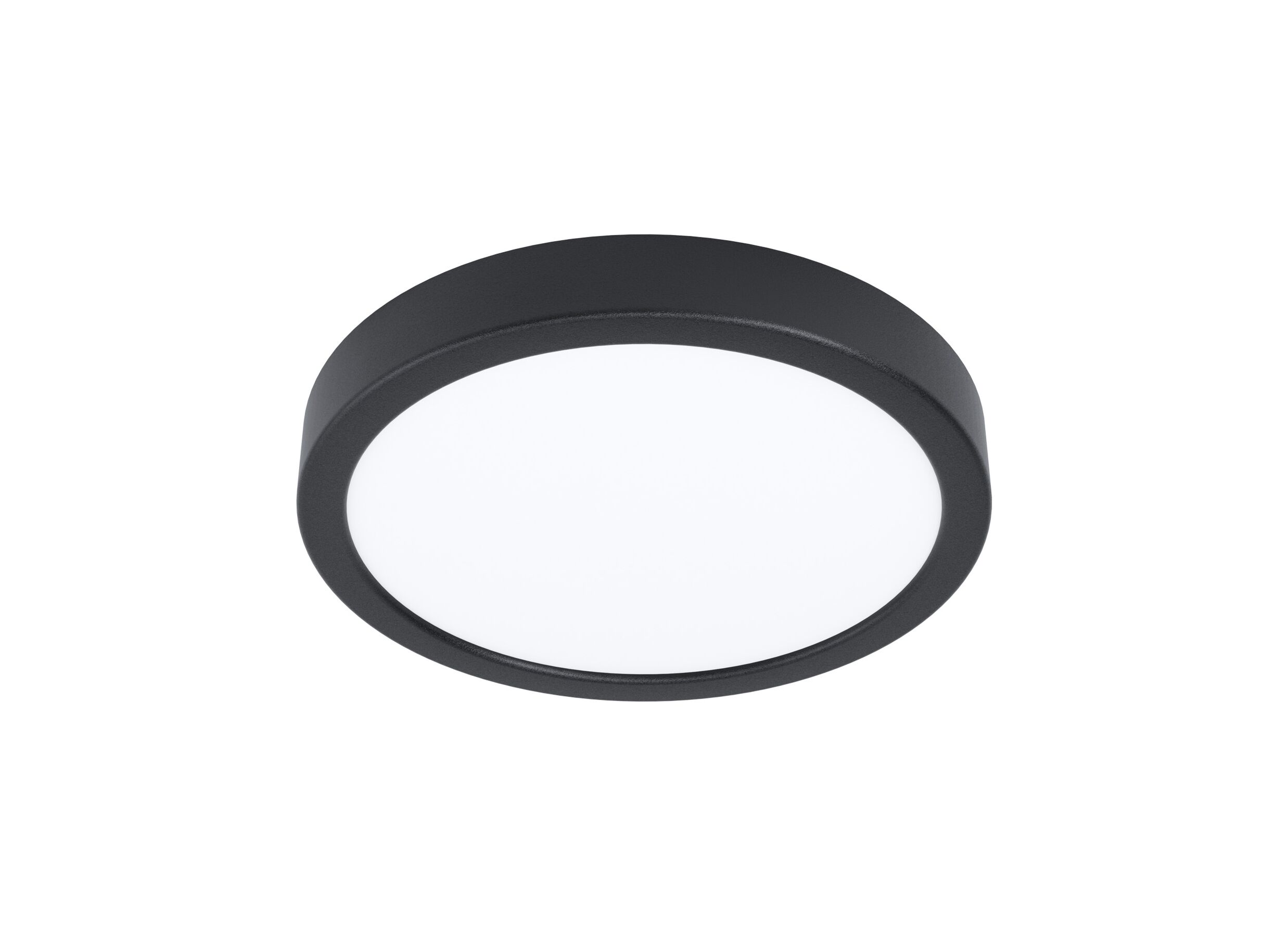 Plus Important - Plafonnier Fueva 5 Ø21cm 17W LED acier noir