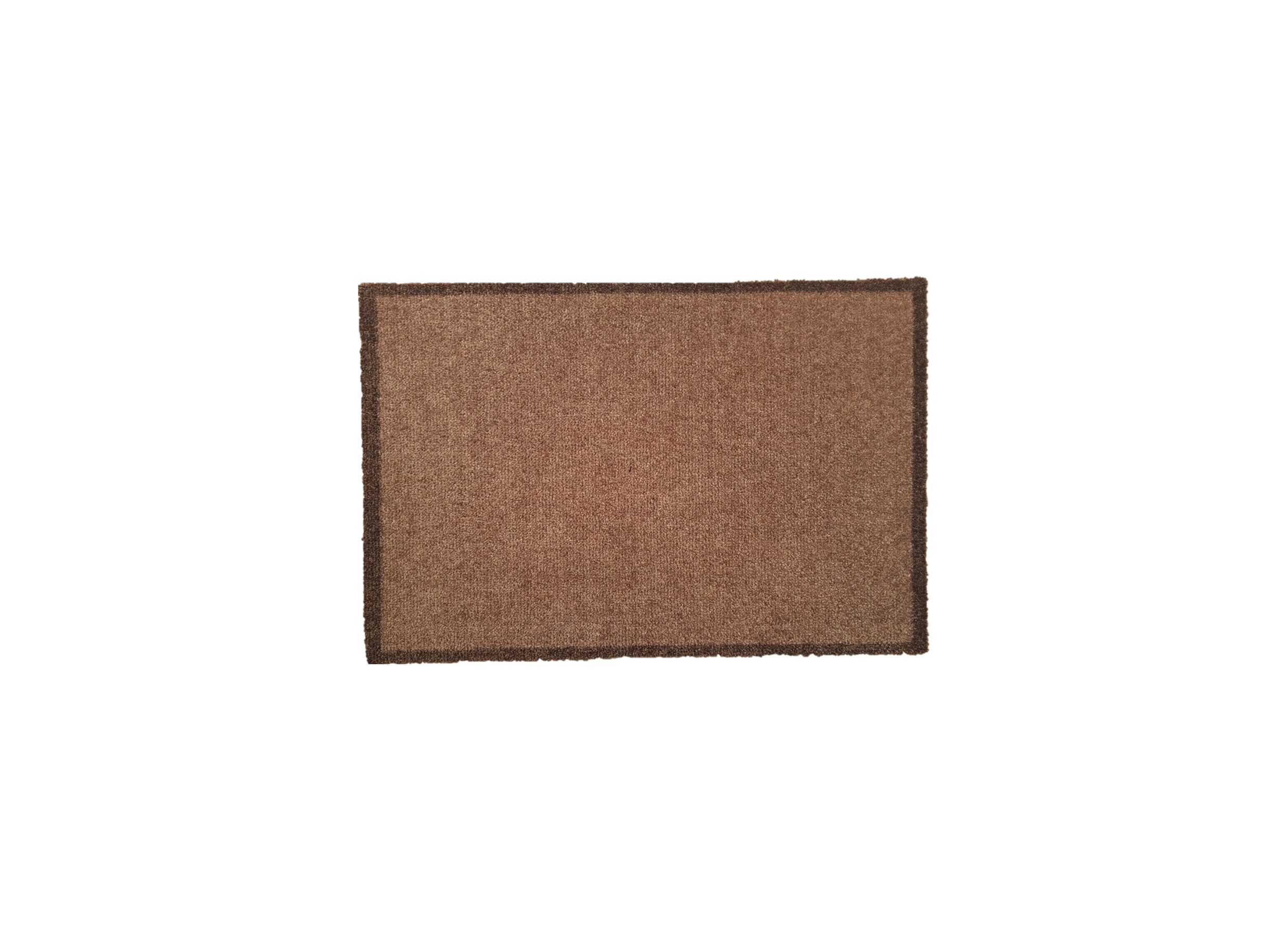 Deurmat Eco-clean 58x39cm polyamide bruin