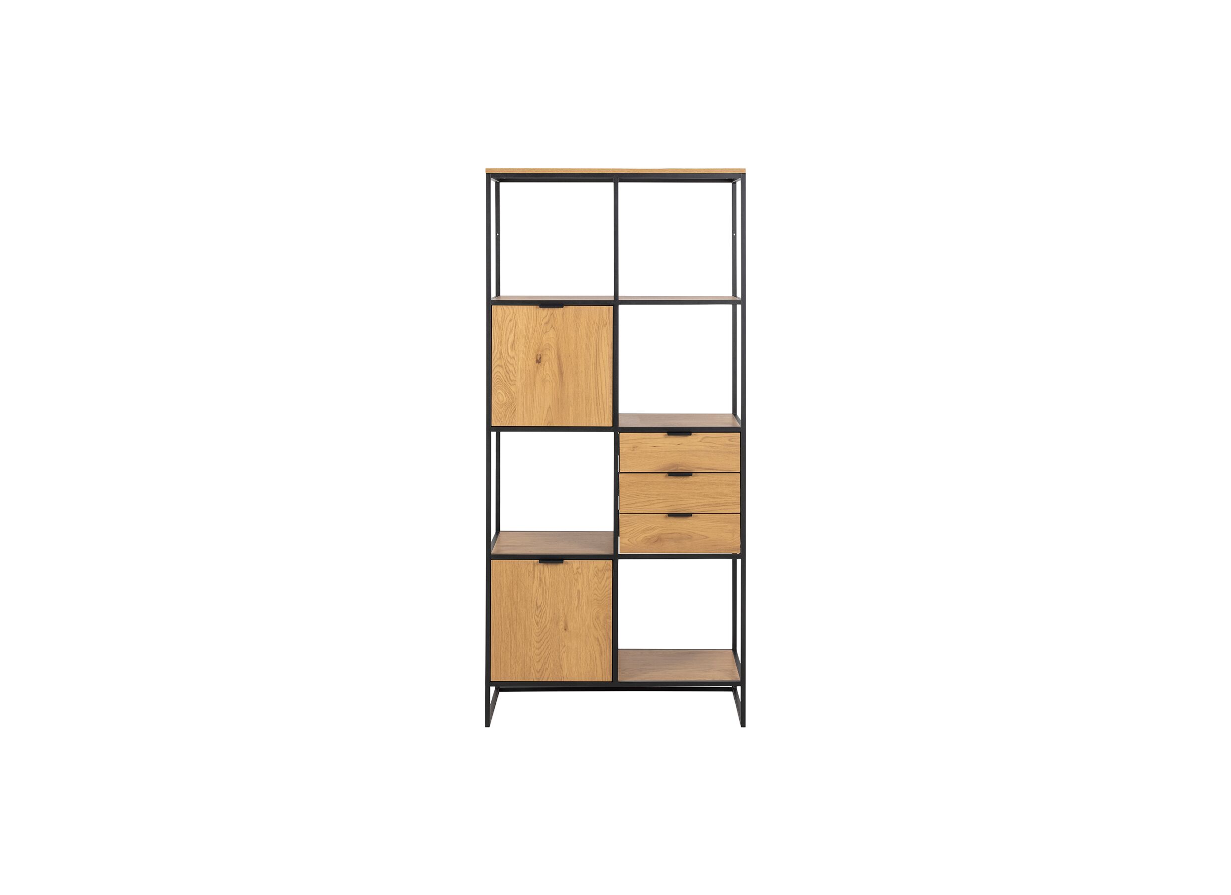 Boekenkast 85x40x183cm - decor - wild oak