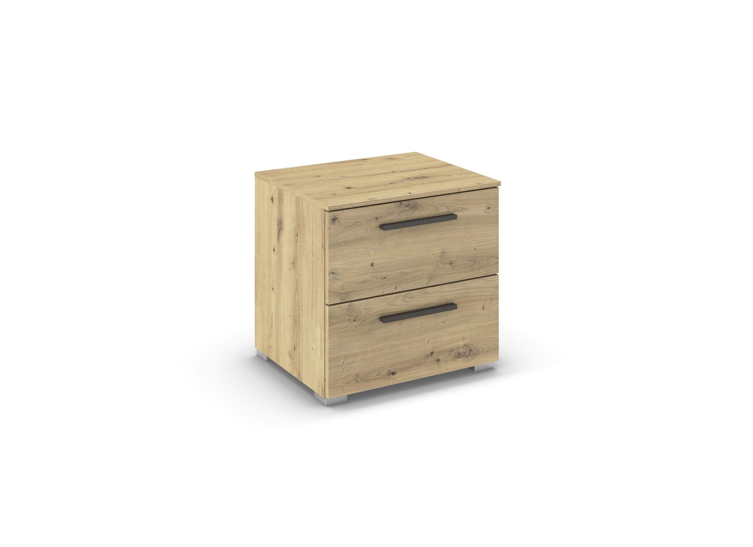 Nachtkastje 50x49x42cm - meubelplaat - artisan eik - Table de chevet 50x49x42cm - panneau decor - chêne artisanal