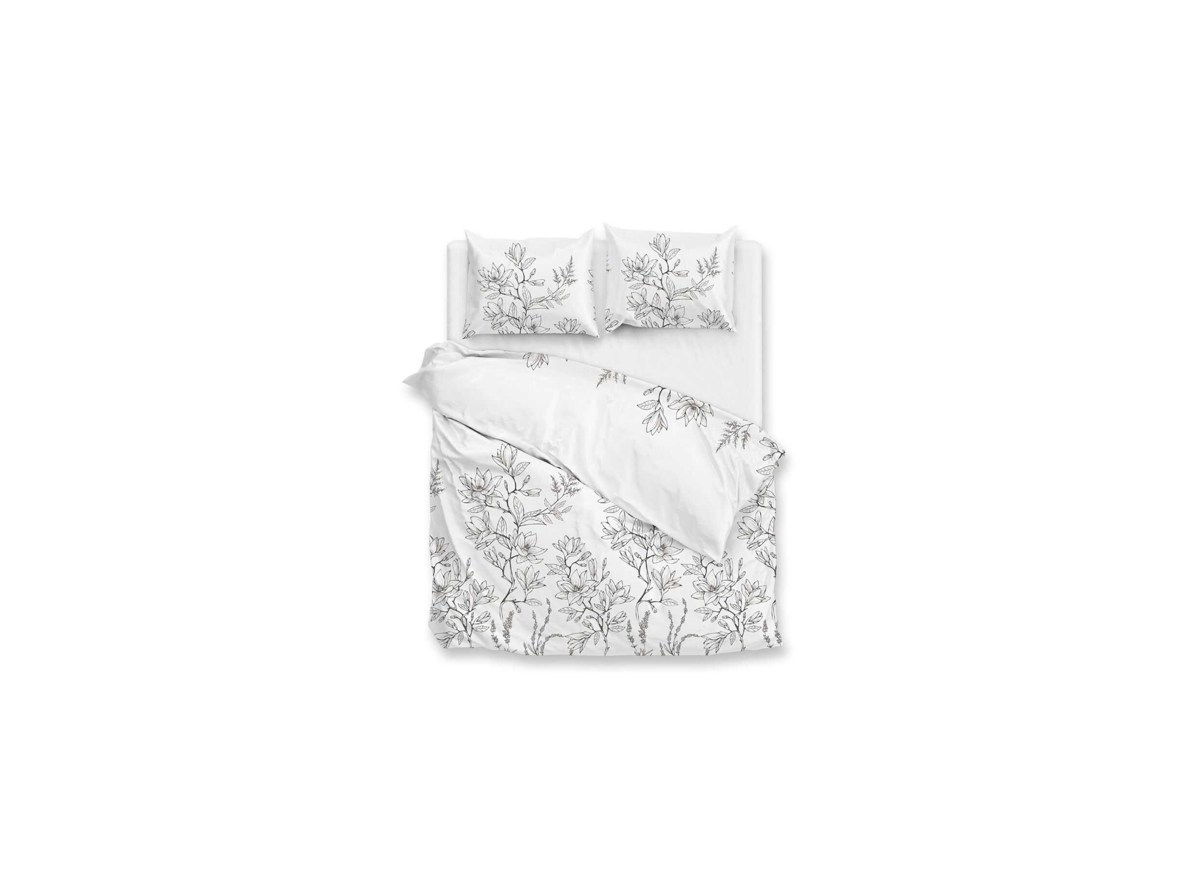 Housse de couette Judy 240x220cm coton satin - Housse de couette Judy 240x220cm coton satin