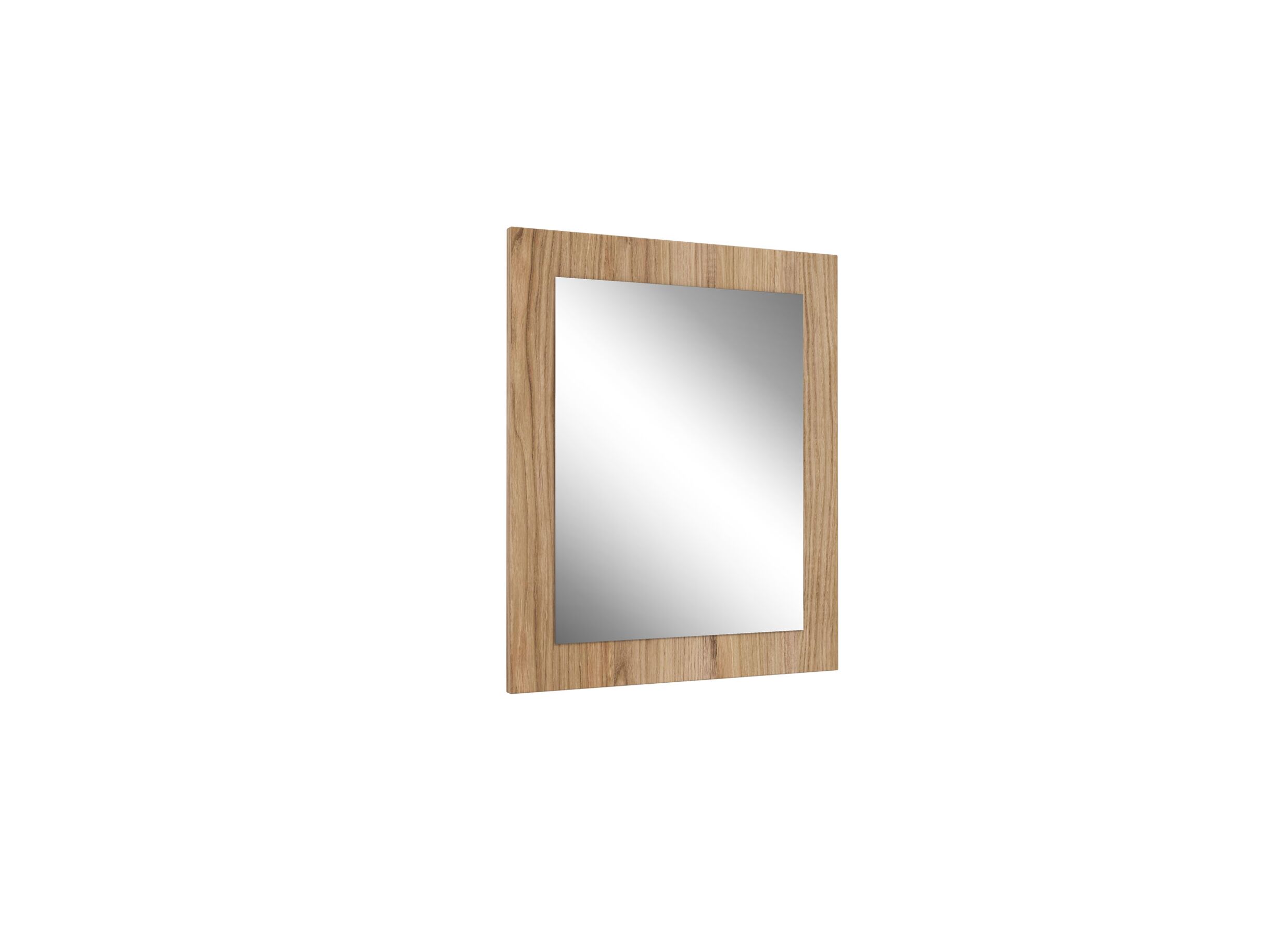 Miroir Dalate 45x54cm - Miroir Dalate 45x54cm - panneau décor - chêne châtaignier