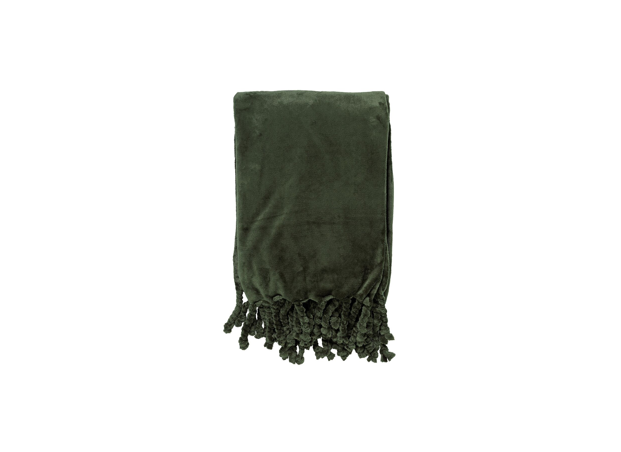 Plaid Florijn 150x200cm polyester groen