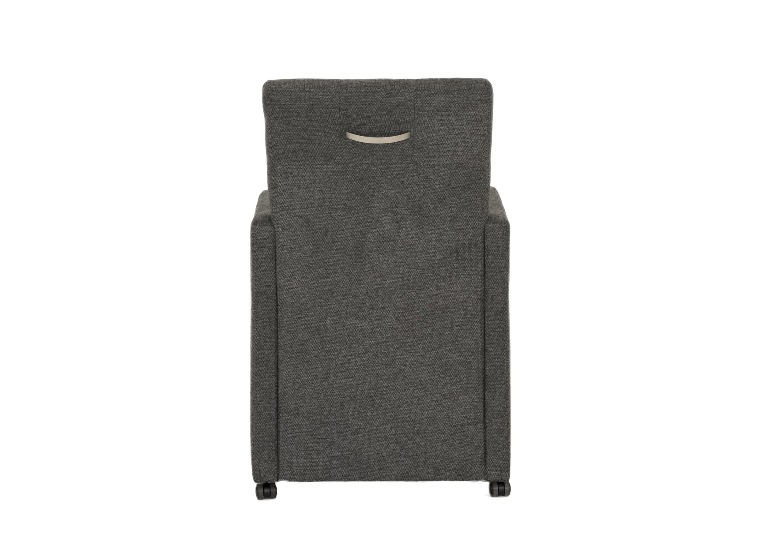 Aperçu - Chaise Bilbao 59x57x97cm - tissu - anthracite