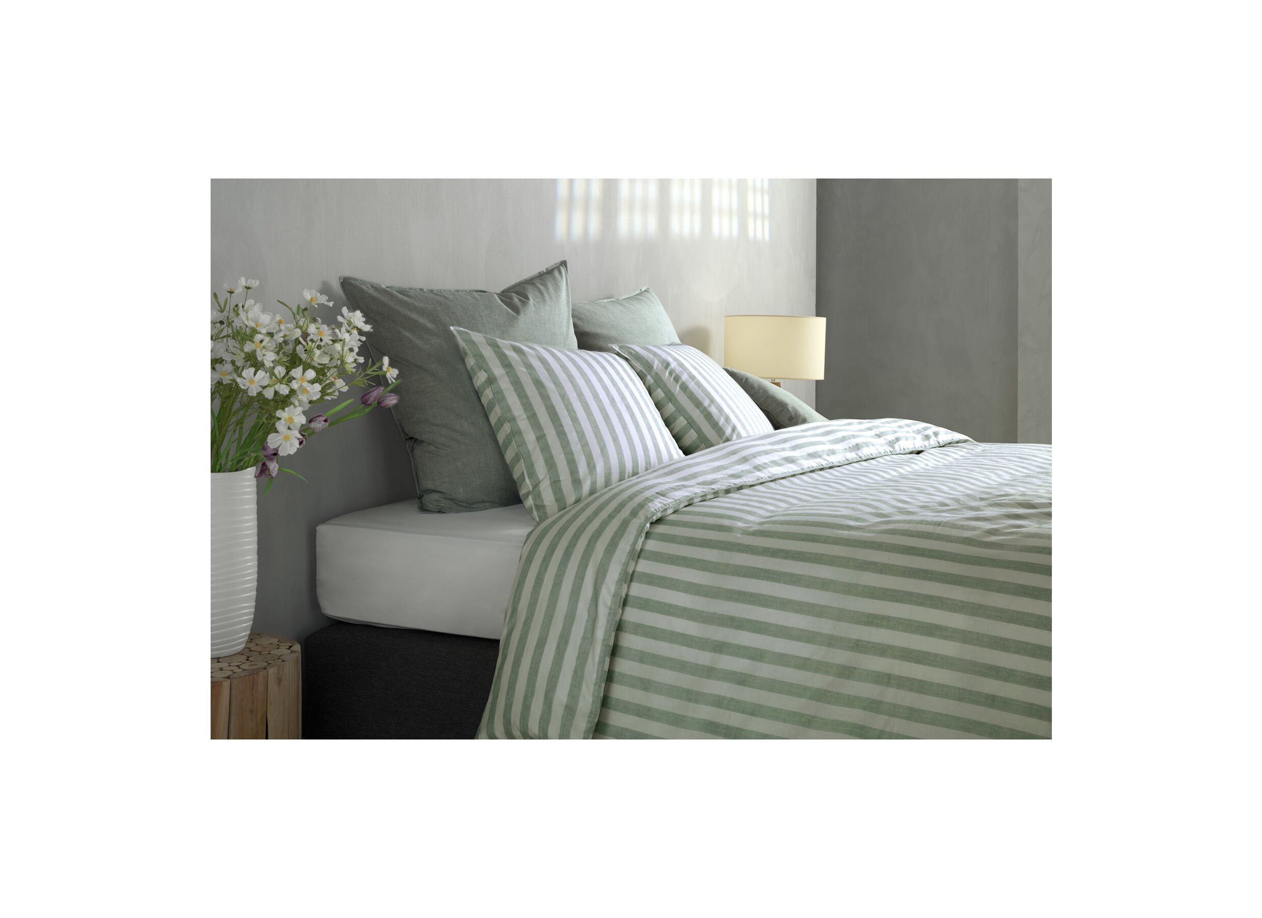 Foto ambiance - Housse de couette 240x220cm coton