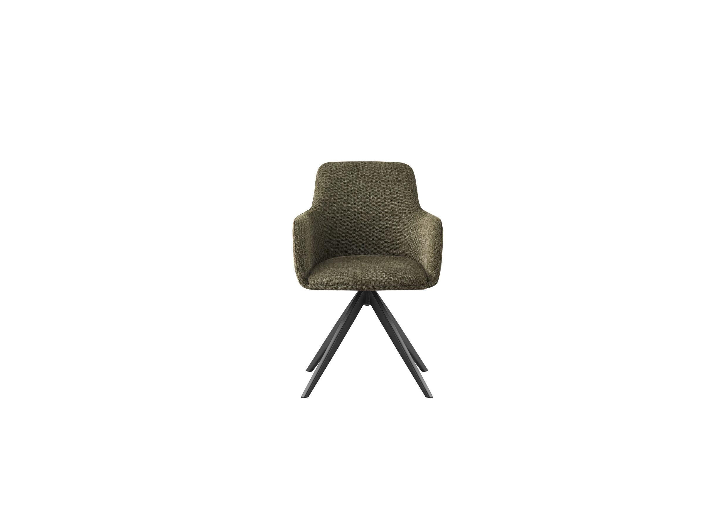 Draaistoel Sirius 57x60x83cm - stof - groen
