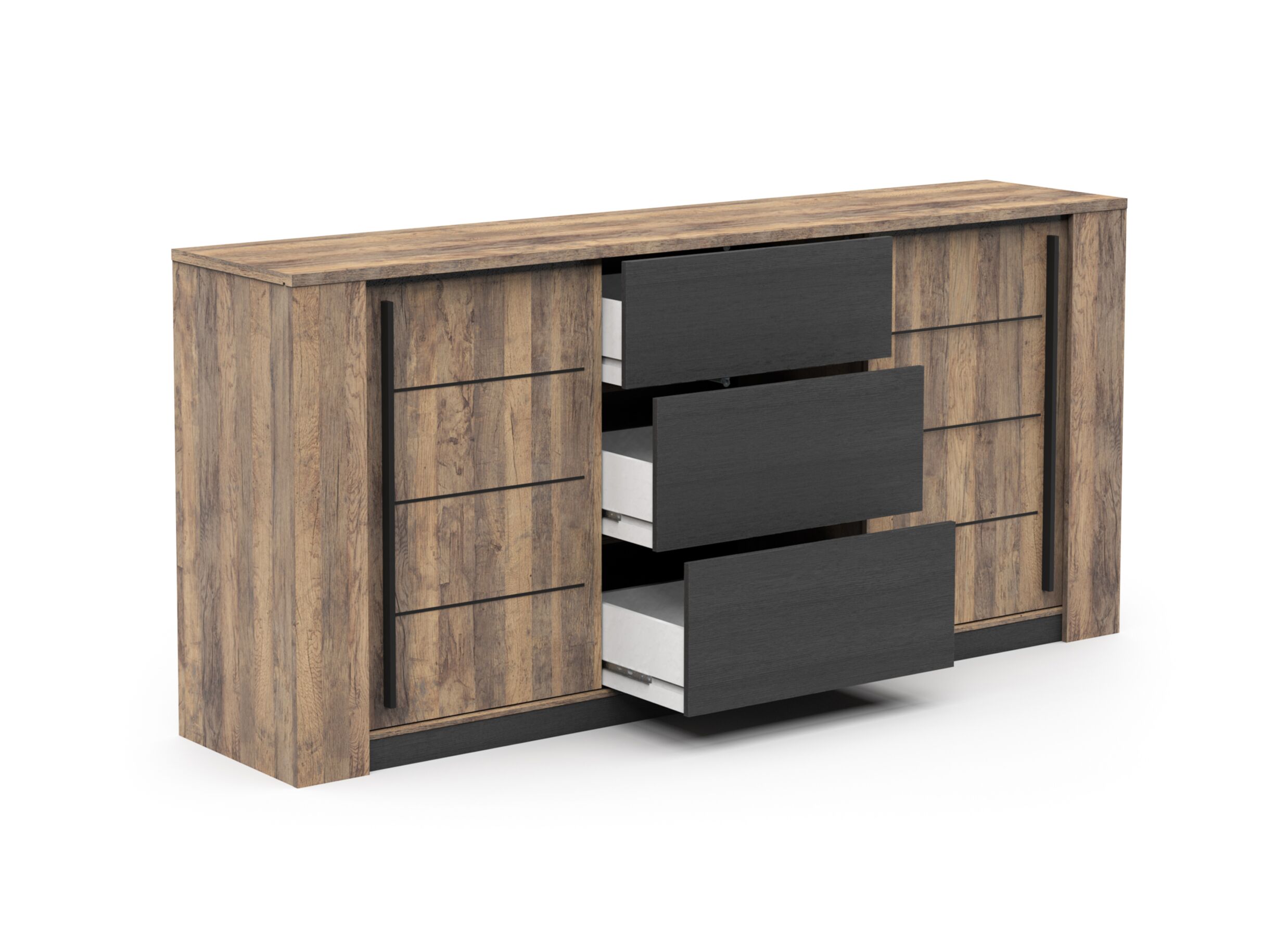Indeling - Dressoir Monaco 206cm