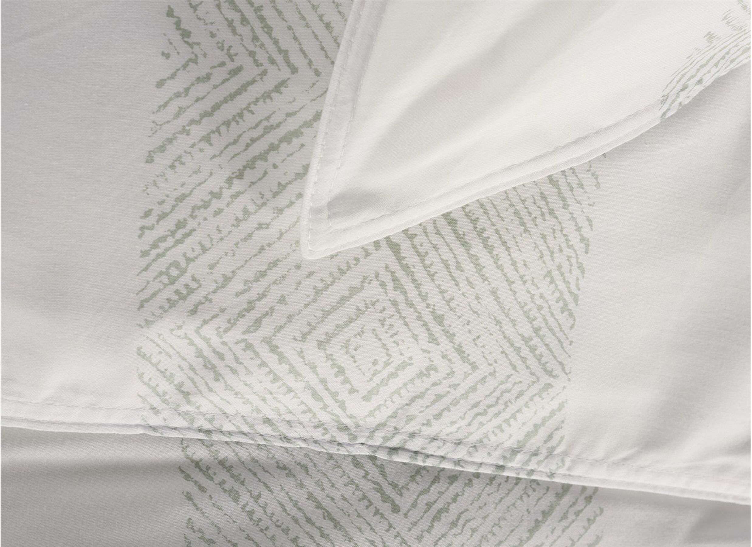 Detail - Housse de couette 200x220cm - satin de coton - foam green