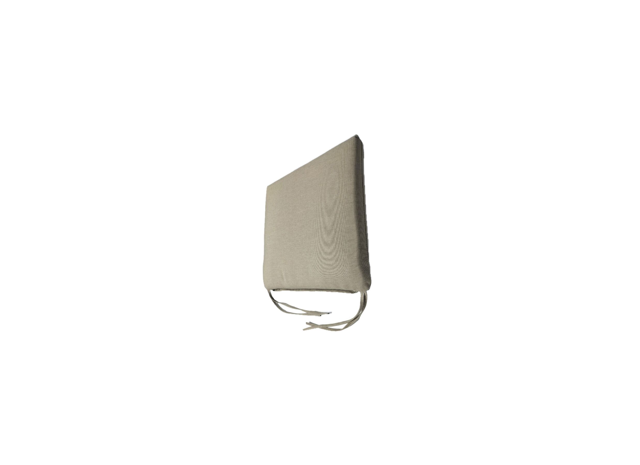Aperçu - Coussin d'assise Nona 39x39cm - fibre polyester - beige