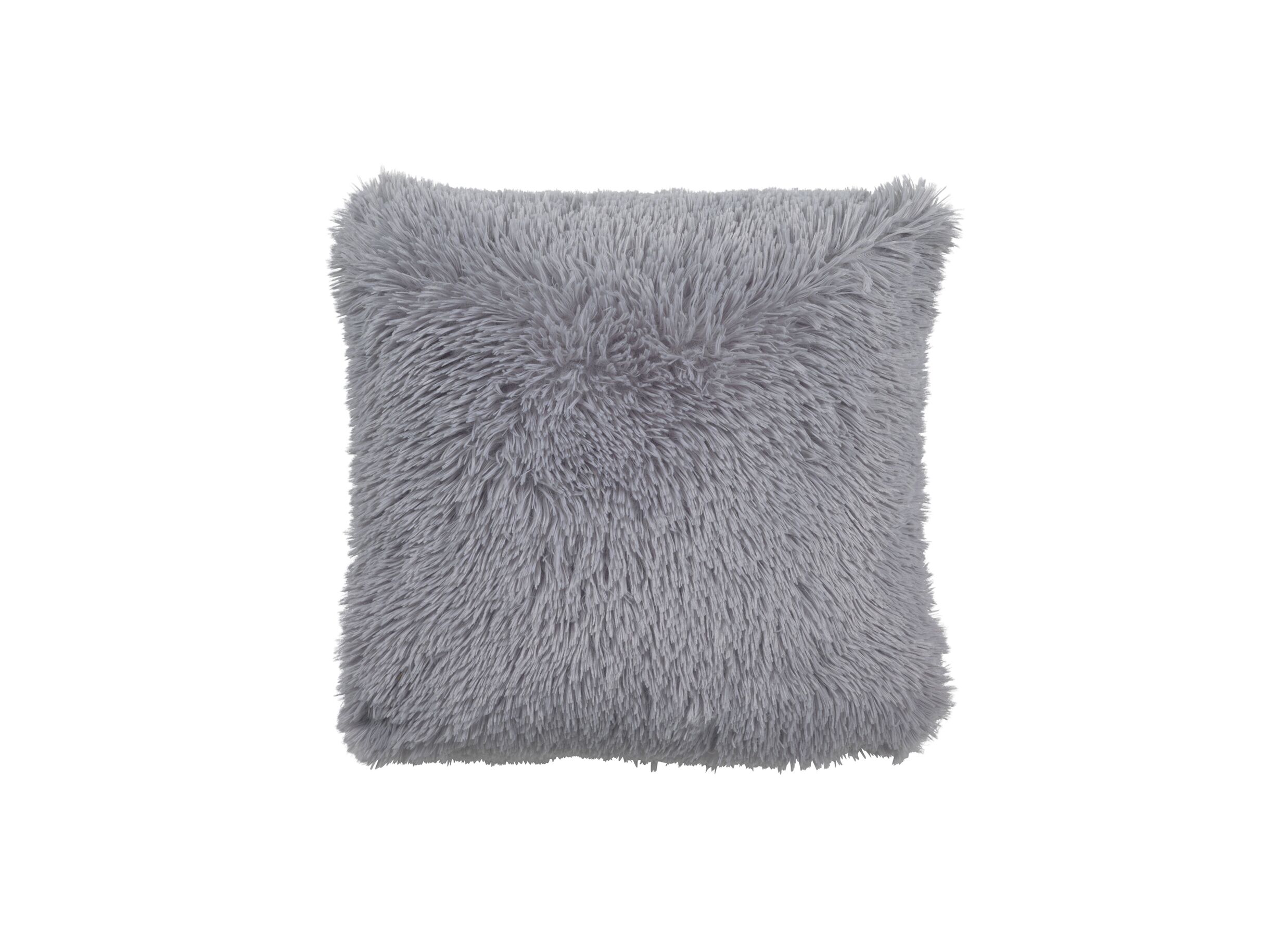 Coussin Fluffy 45x45cm gris cair - Coussin Fluffy 45x45cm - tissu - gris cair