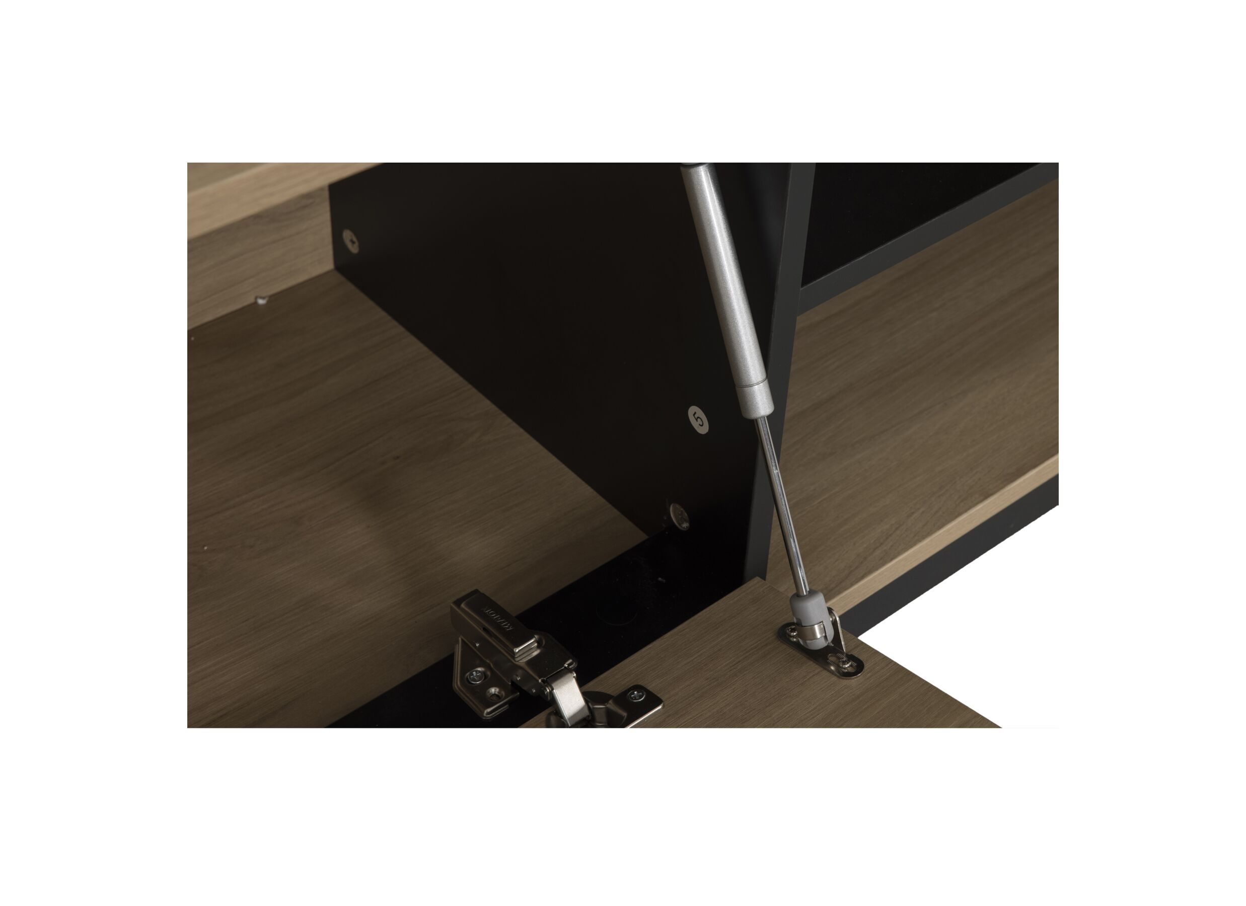 Detailfoto - Tv-meubel Token 180cm - decor - eik