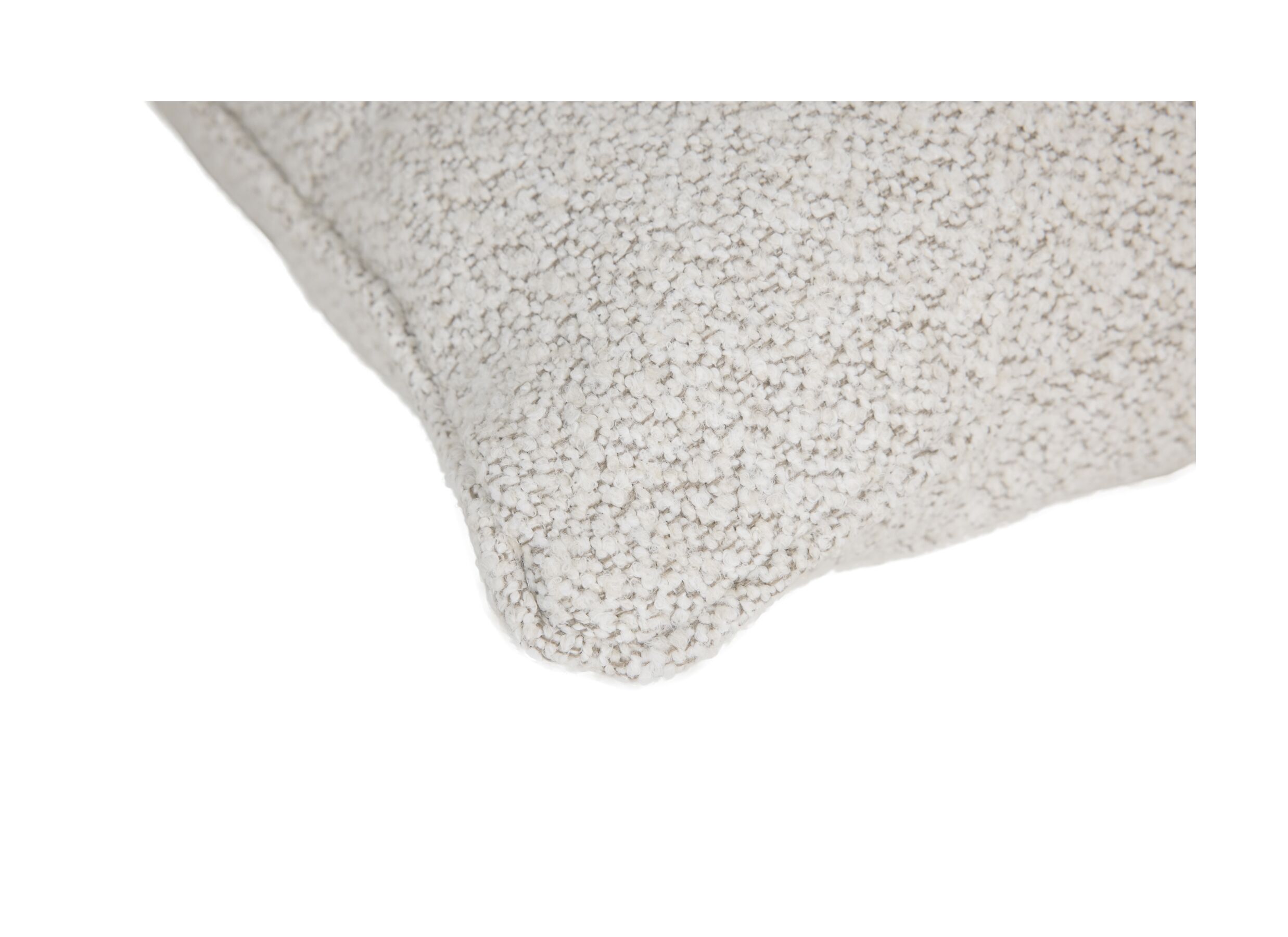 Detailfoto - Kussen Carre 45x45cm - stof - beige