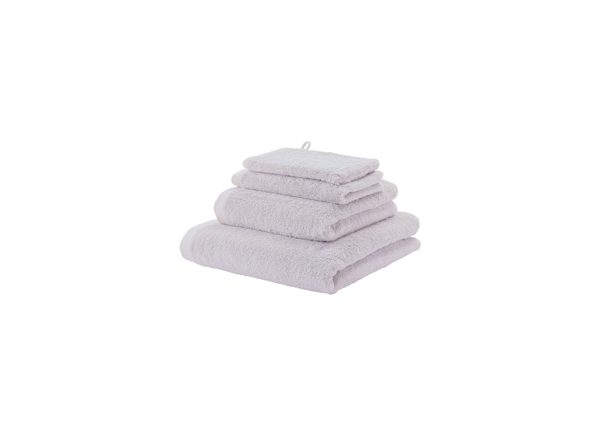 Photo ensemble - Gant de toilette London 16x22cm prunus