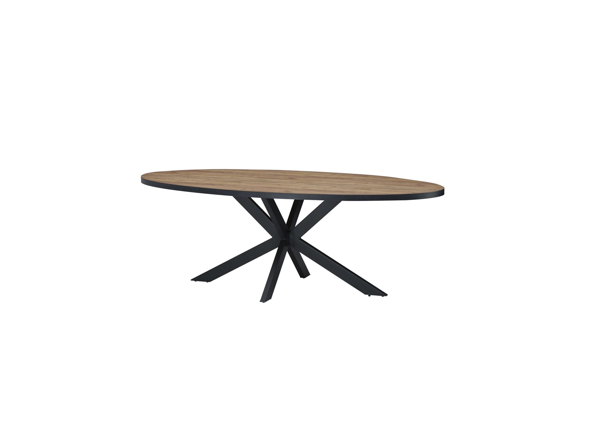 Table Elio ovale 220x210cm - Table Elio 220x110cm - melamine - French oak