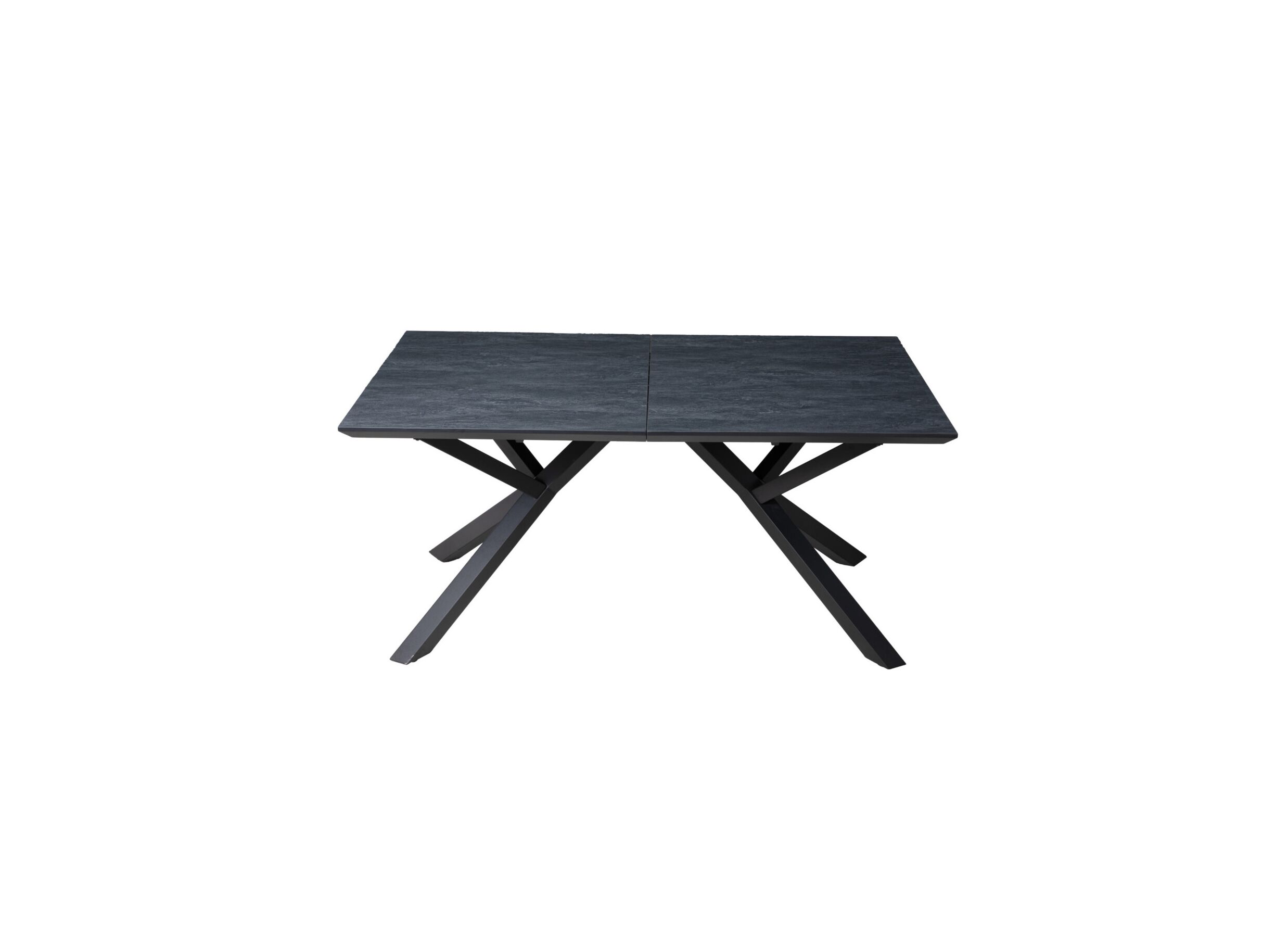 Aperçu - Table Rhine 160/220x90cm - melamine - noir