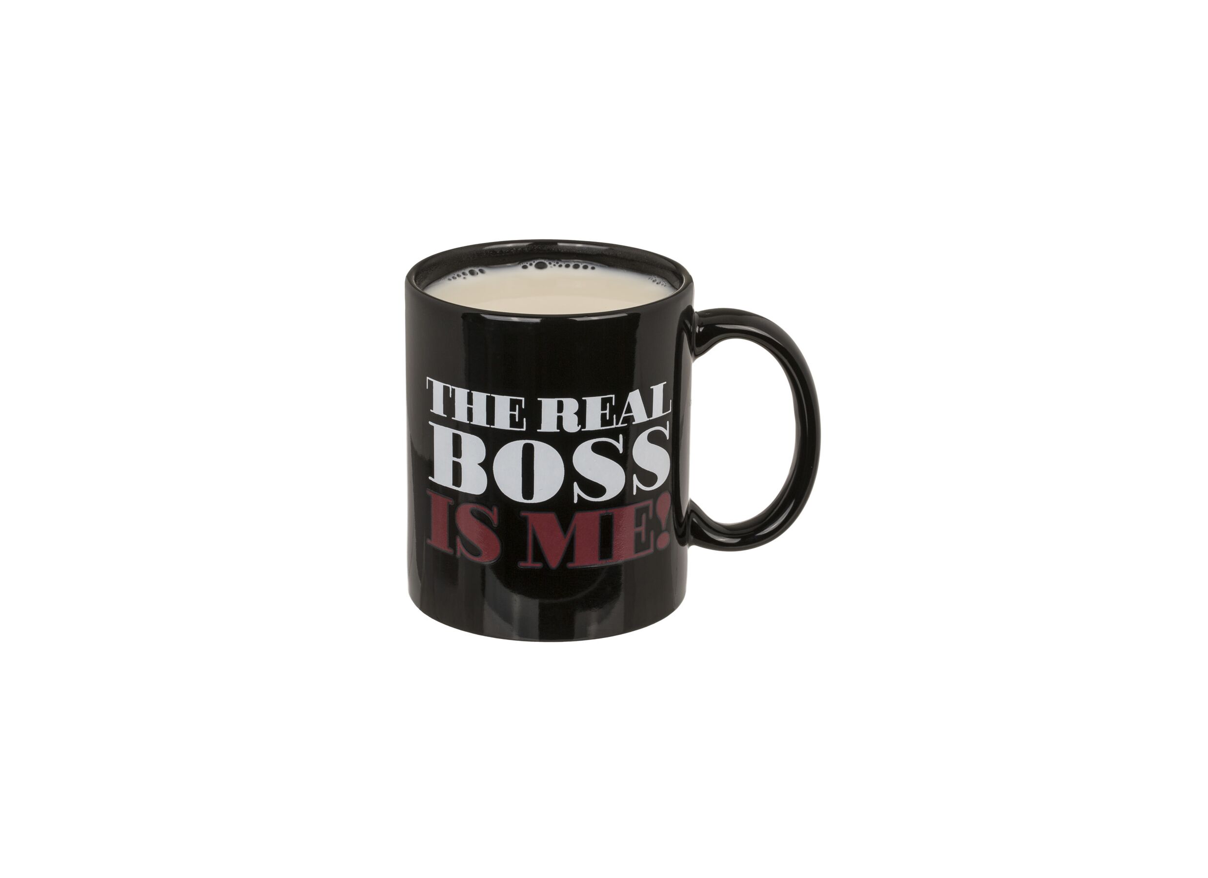 Overzichtsfoto - Mok The Real Boss 32,5cl - keramiek - zwart