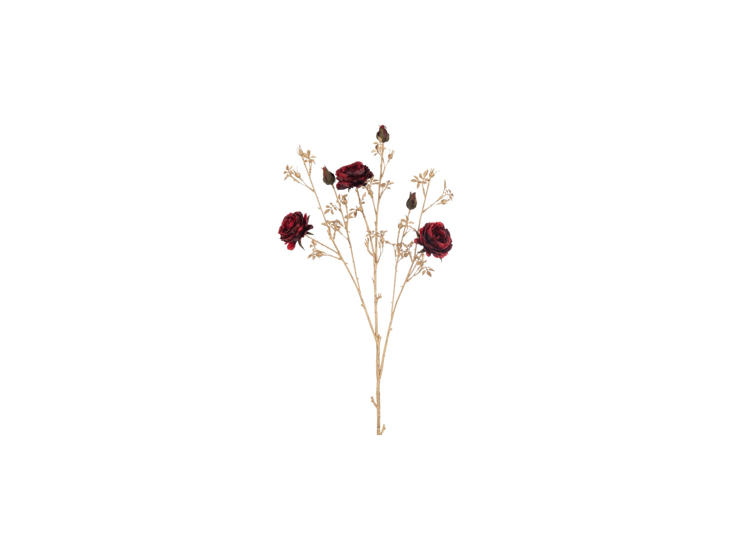 Fleur artificielle Rosier H112cm - Fleur artificielle Rosier H112cm