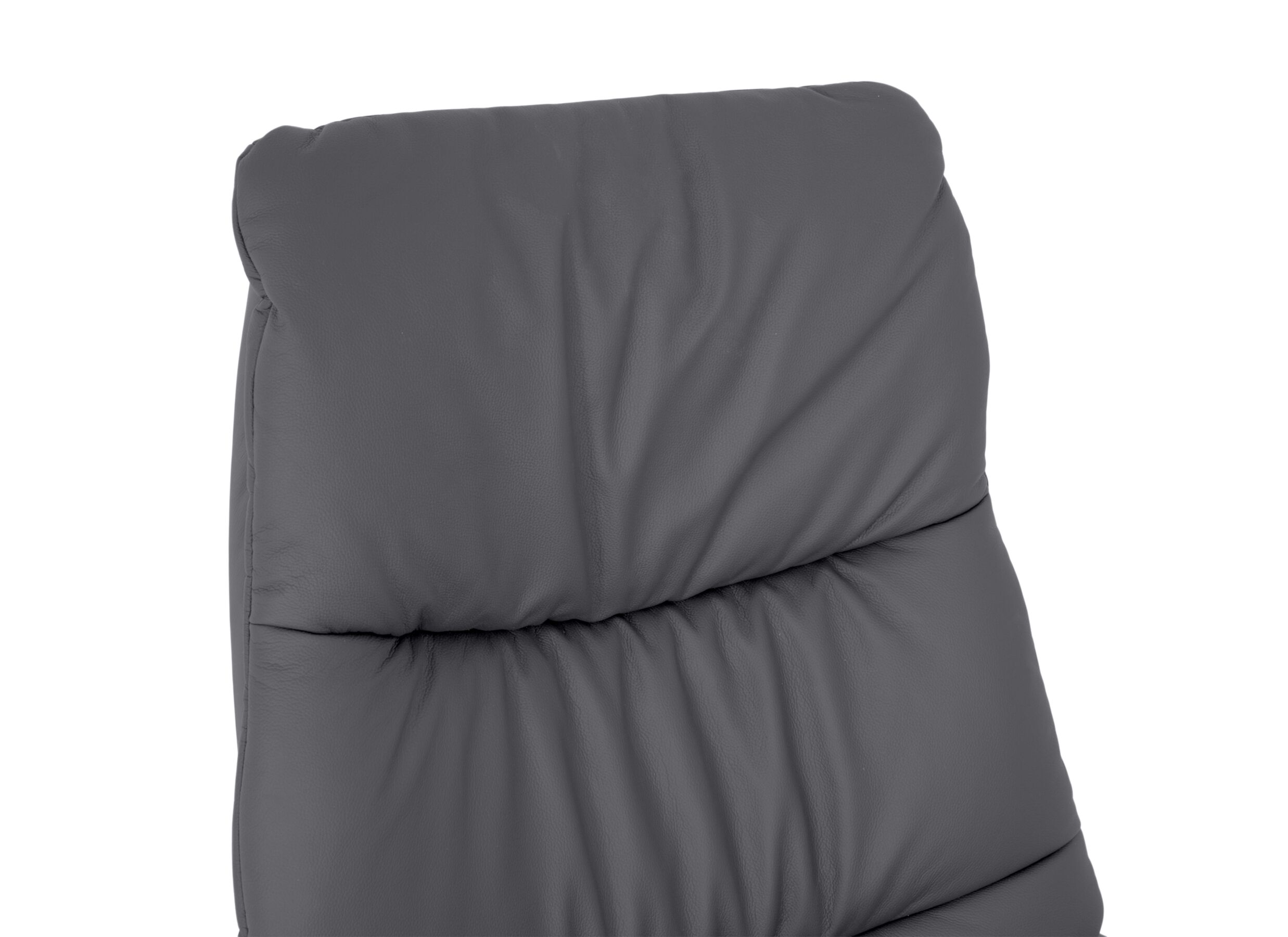 Detail - Fauteuil relax 7051.57V+Z6 électrique – cuir – gris avec grande hauteur et profondeur d’assise