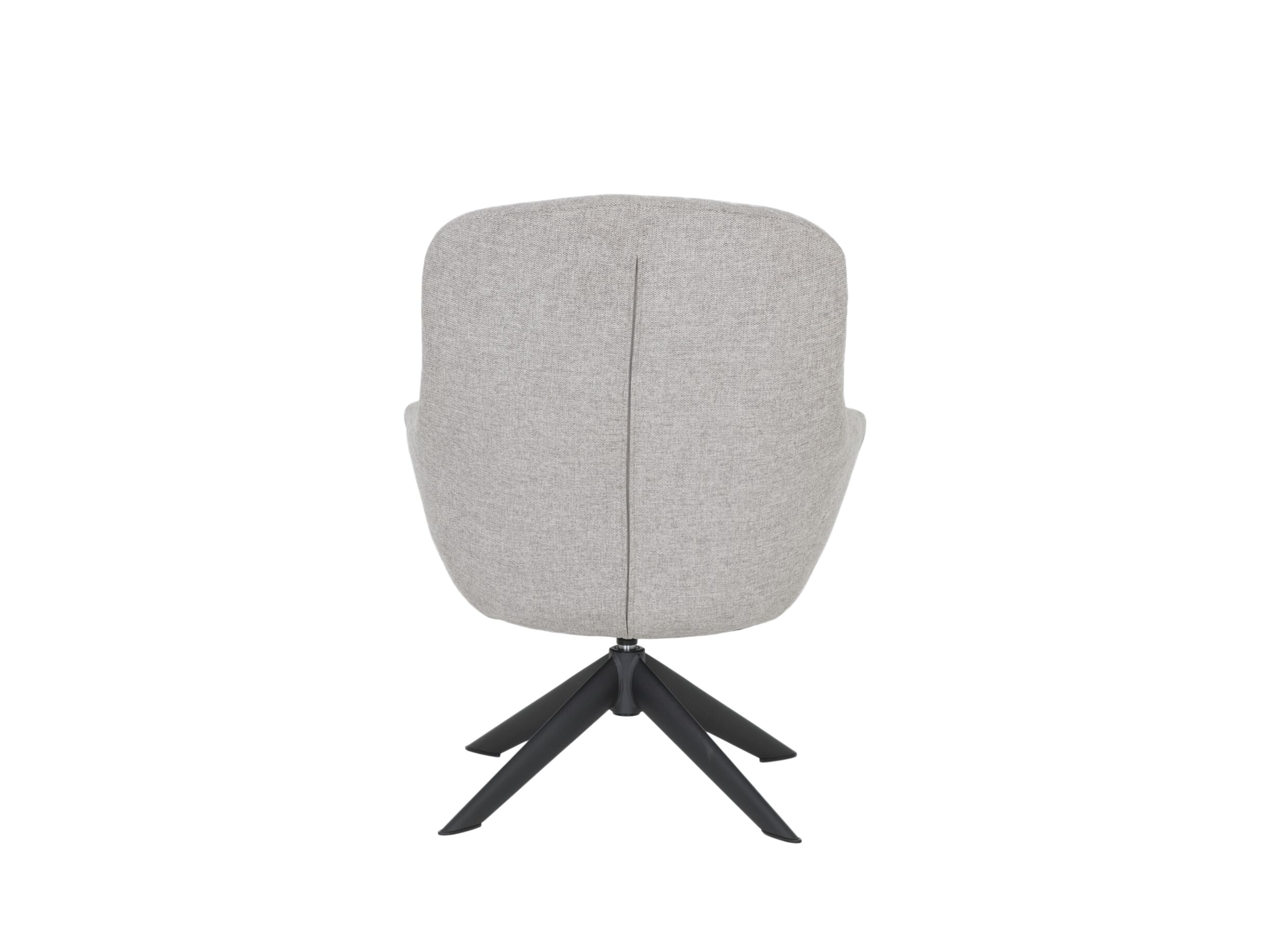 Fauteuil pivotant Oceano 72x80x98cm - tissu - greige