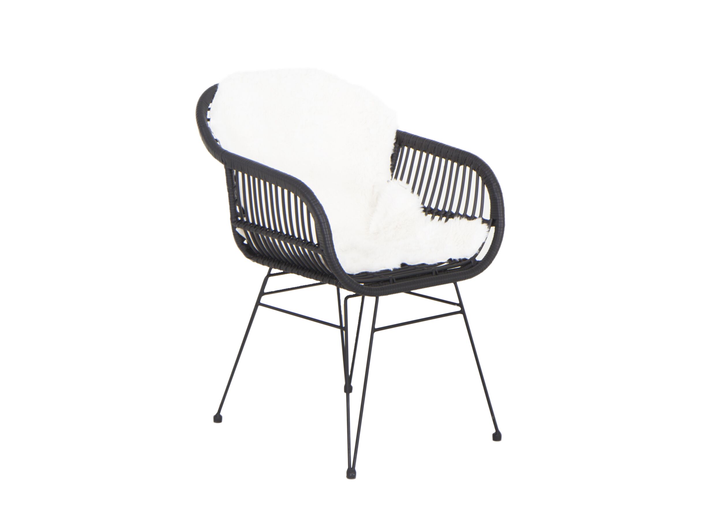 Setfoto - Schapenvacht Lambskin 60x90cm wit