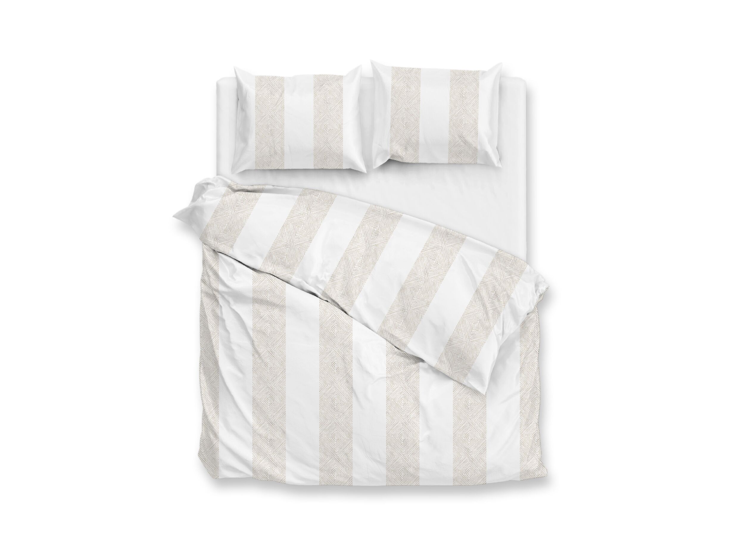 Dekbedovertrek 260x220cm - katoensatijn - forest - Housse de couette 260x220cm - satin de coton - forest