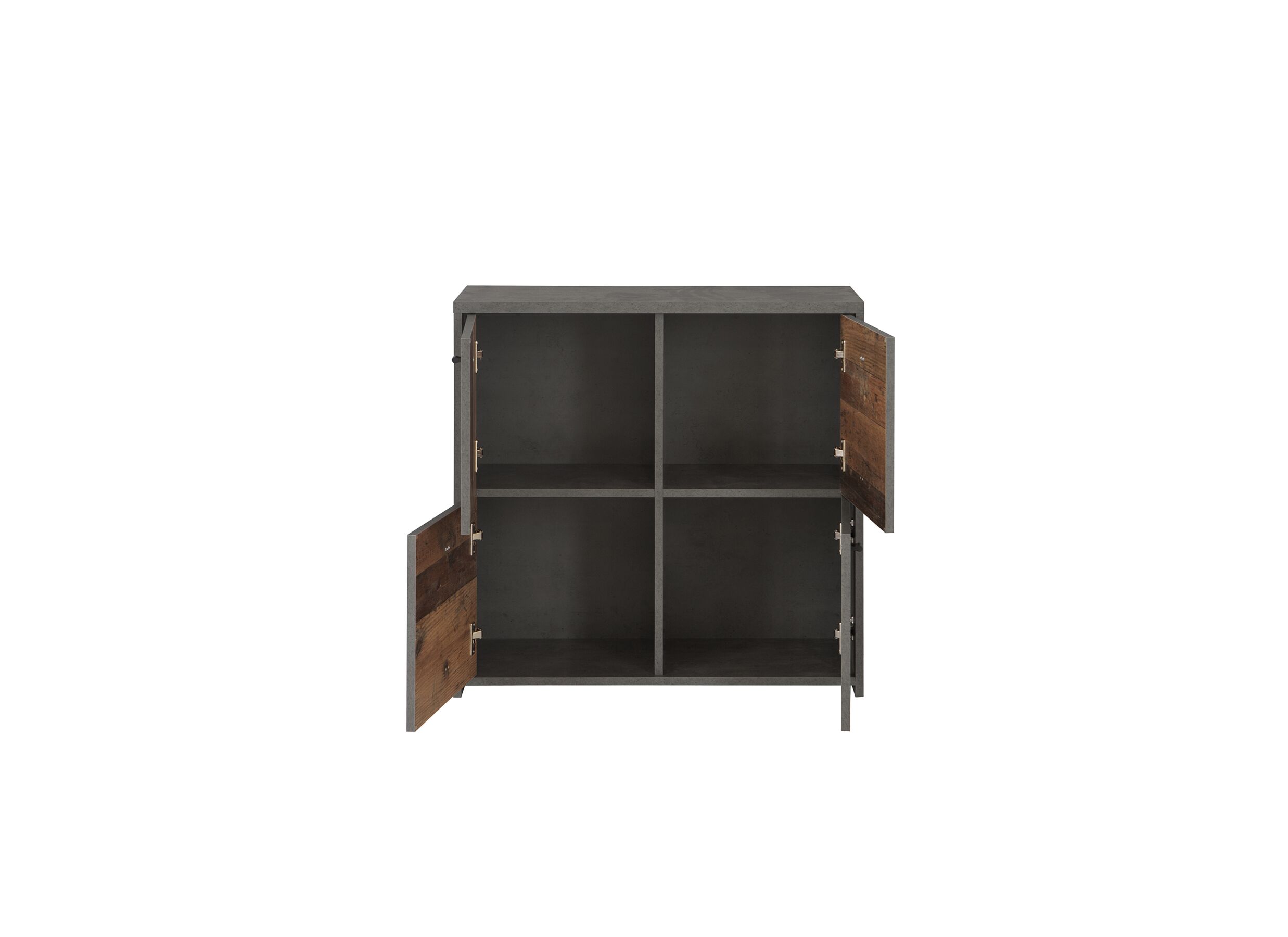 Commode Best Chest 77x30x78cm - decor - old wood & beton