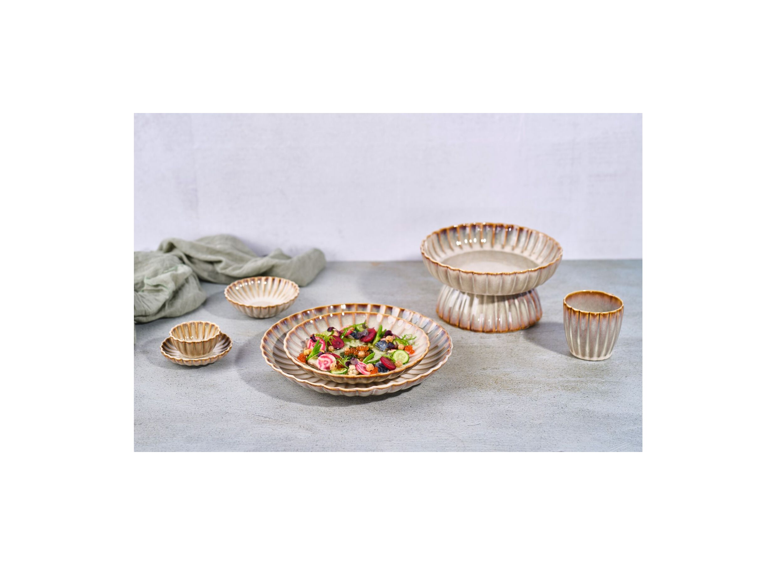 Sfeerfoto - Beker Astera Pearl Parelmoer