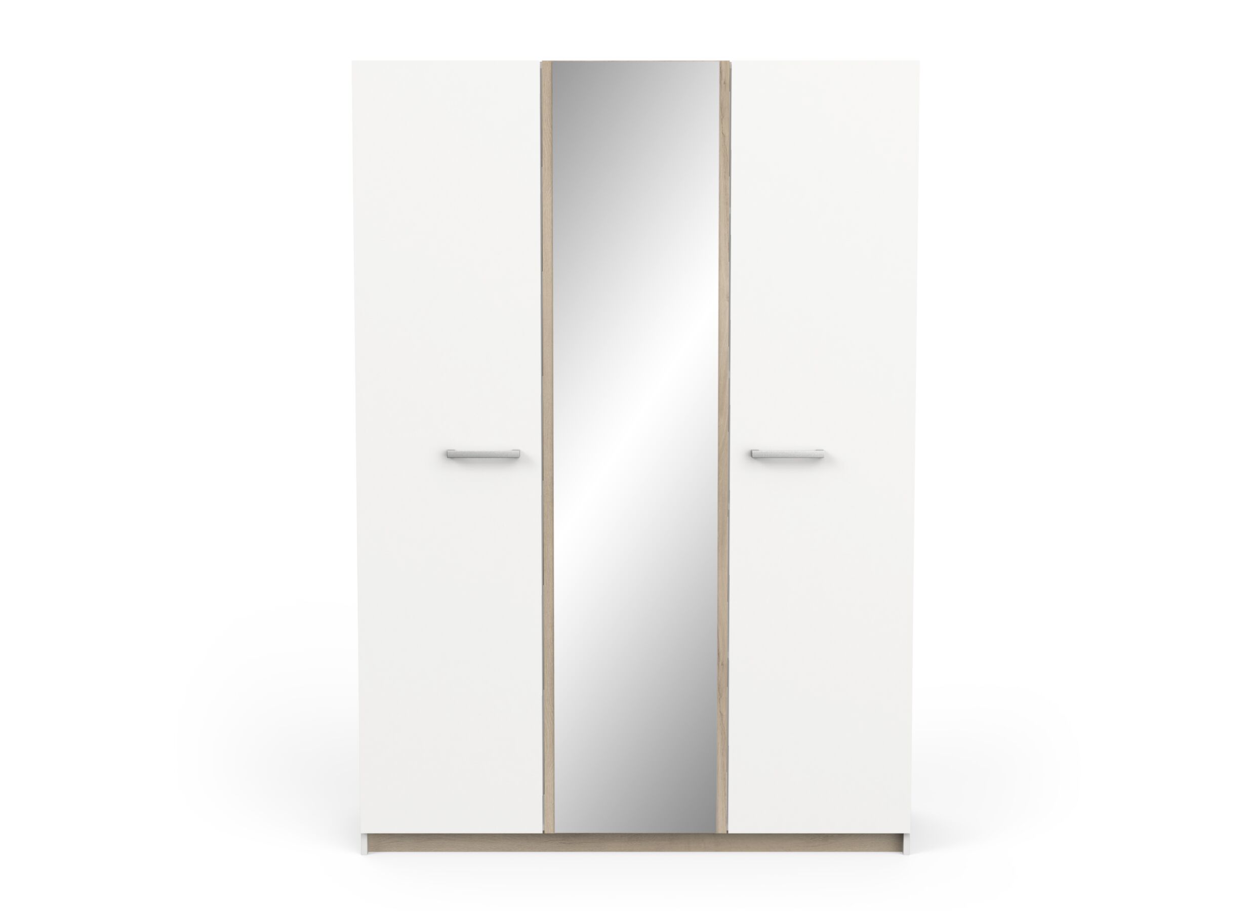 Garde-robe Watson 134cm - décor - chêne kronberg/blanc