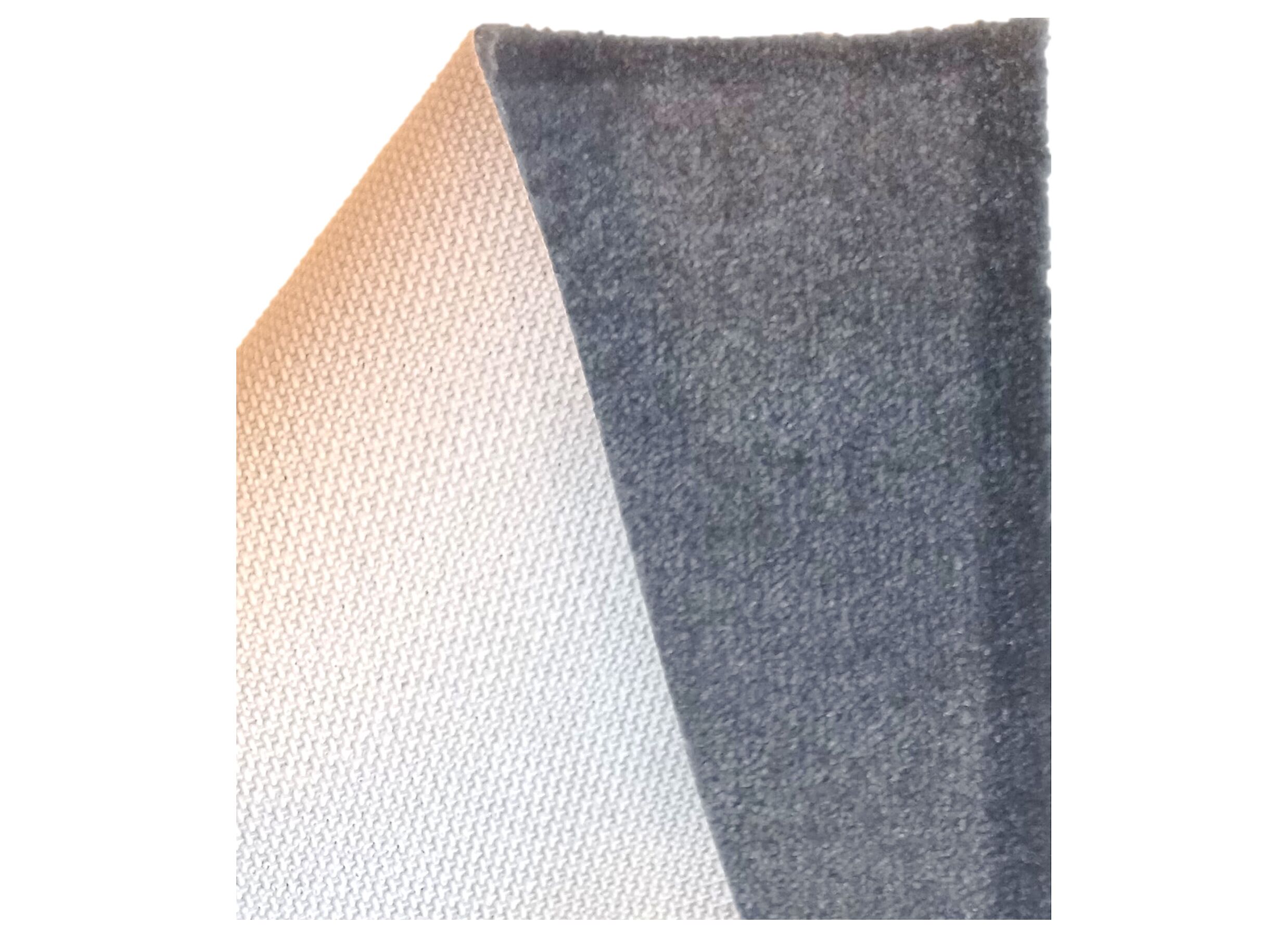 Detailfoto - Deurmat Eco-clean 90x67cm polyamide lichtgrijs