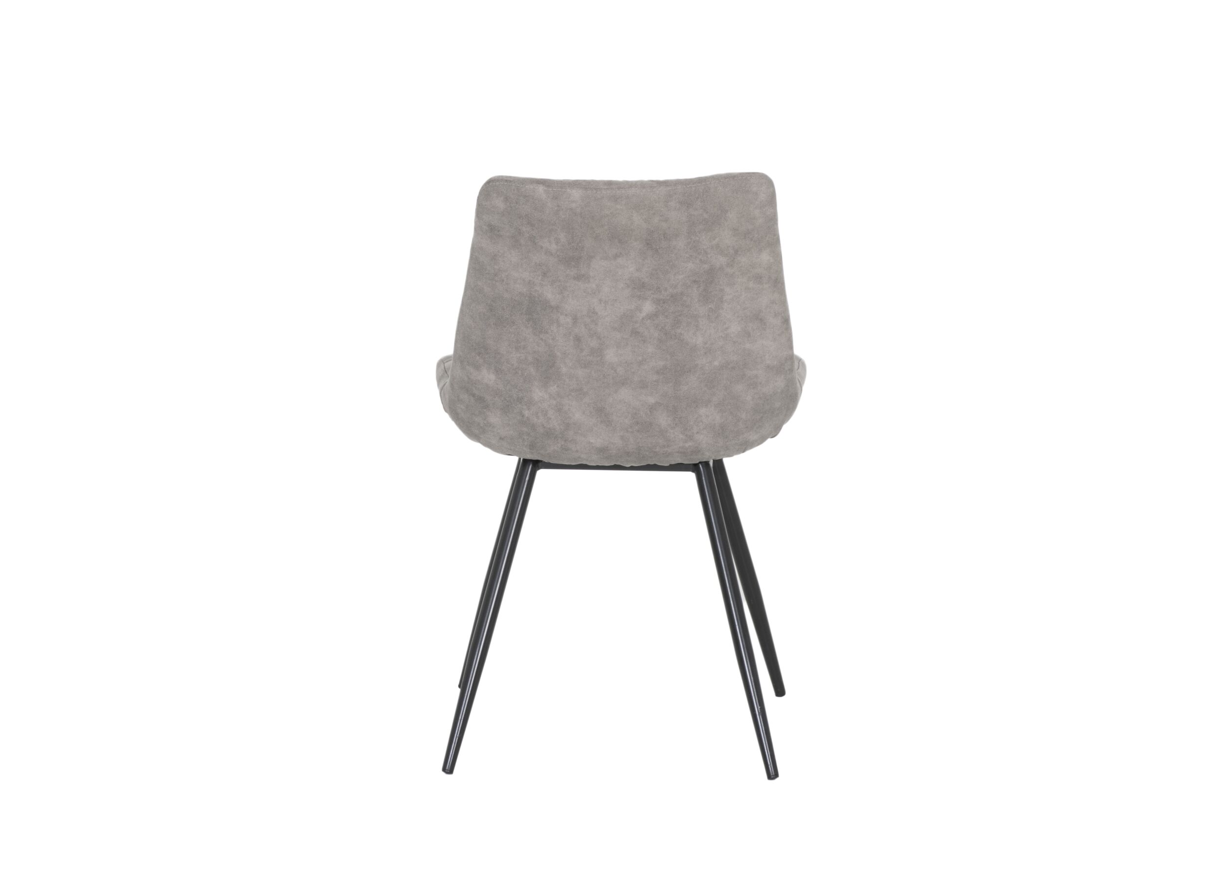 Stoel Driss 51x53x80cm - stof - grijs
