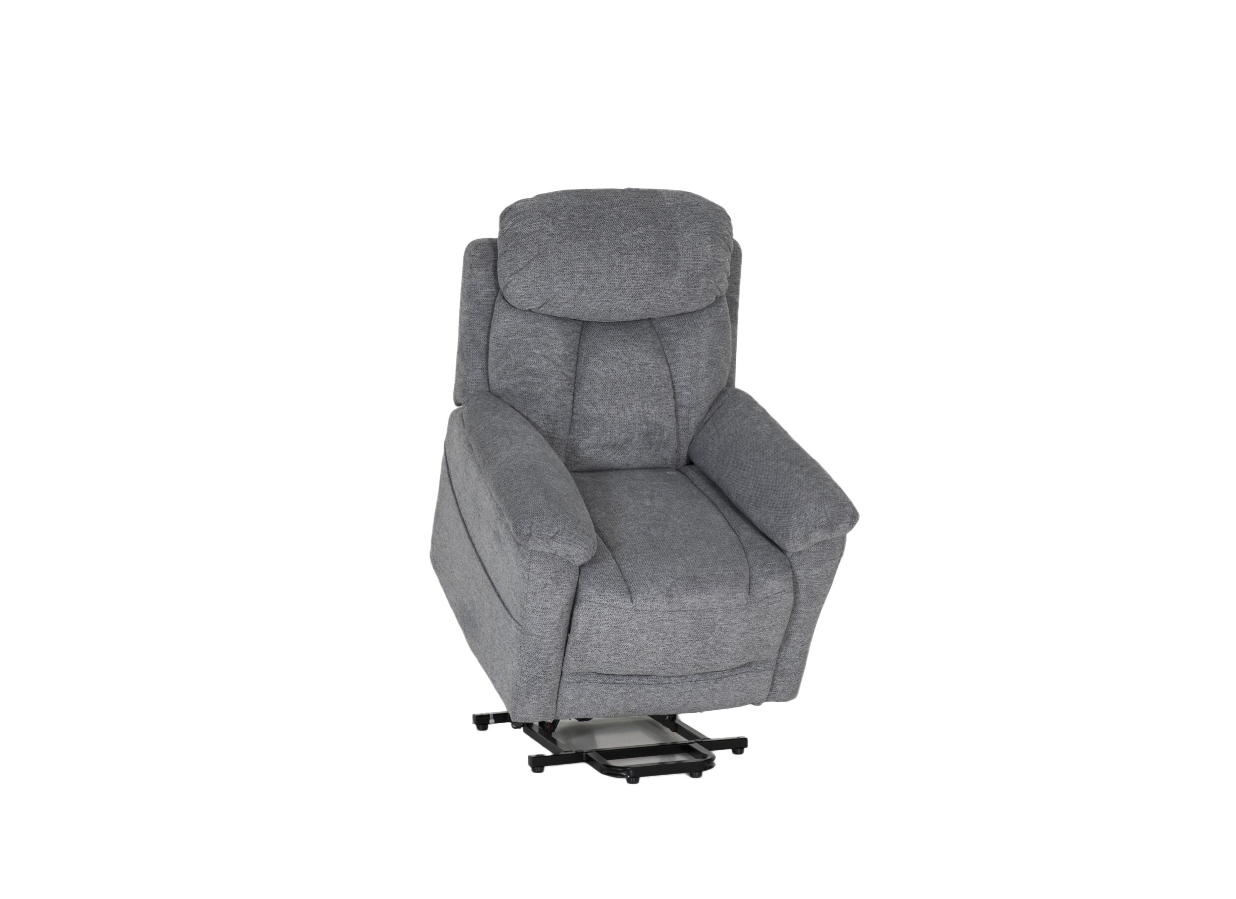 Relaxzetel Porter elektrisch stof grijs