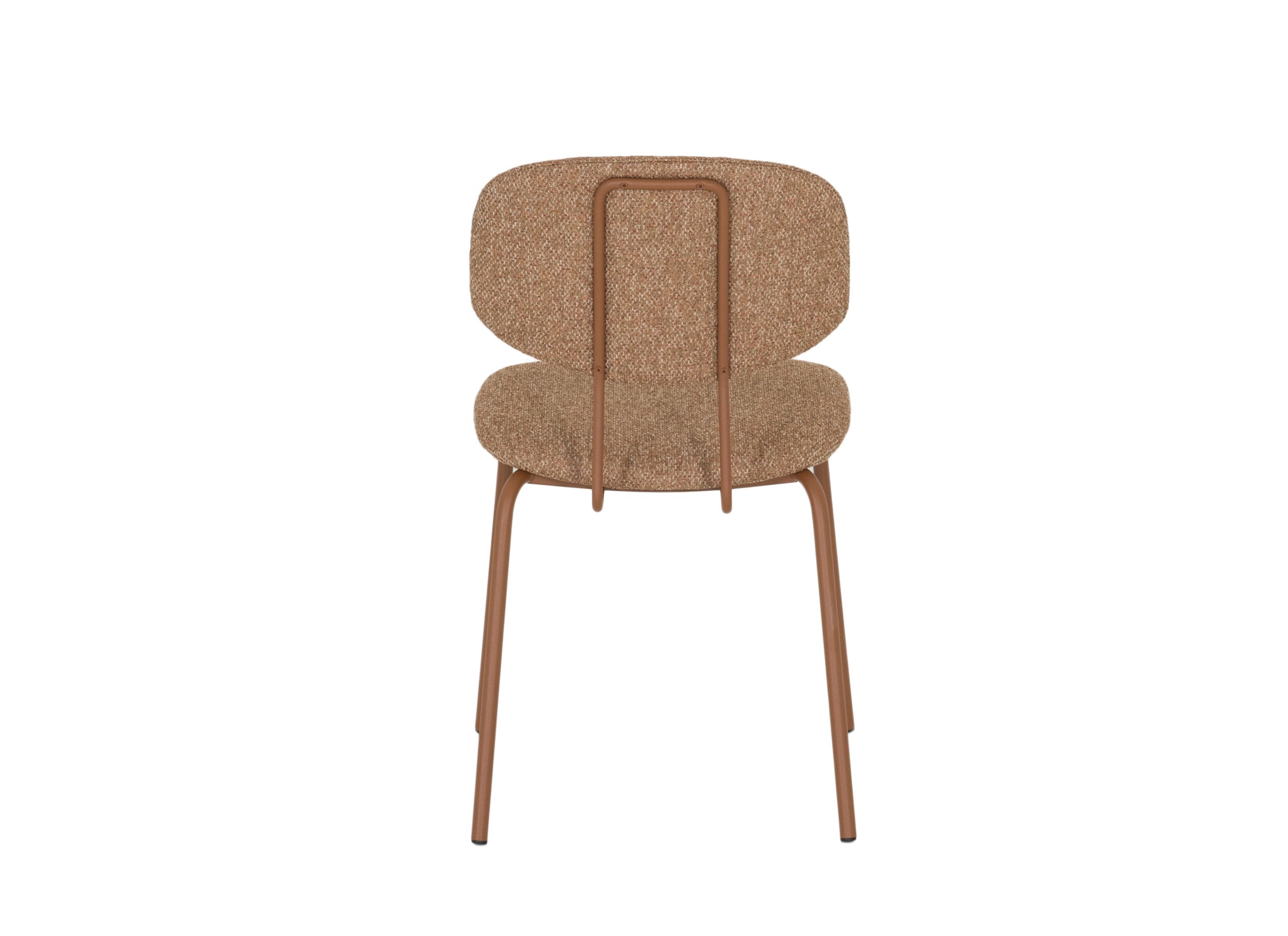Chaise Bistro 47x57x79cm - fibre polyester - orange