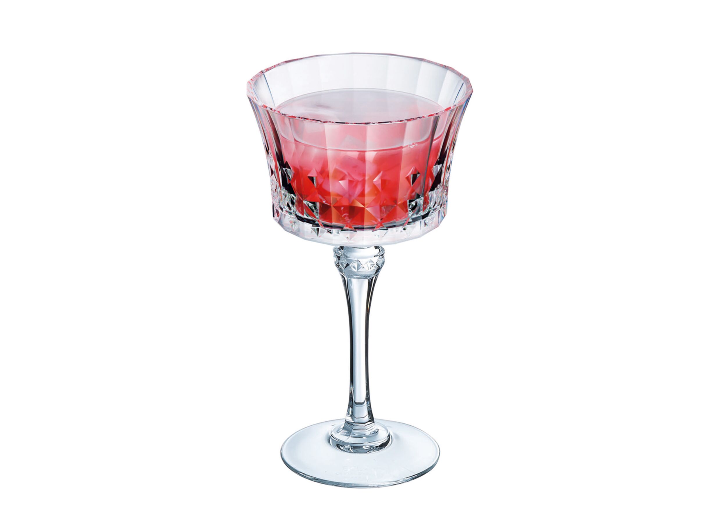 Aperçu - Verre cocktail Lady Diamond 23cl - verre - transparant lot de 4