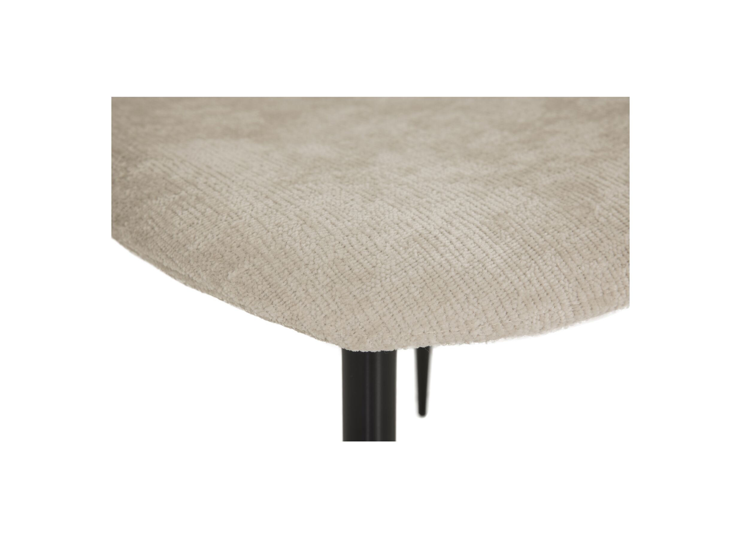 Detailfoto - Stoel Speech 45x46x88cm - stof - beige
