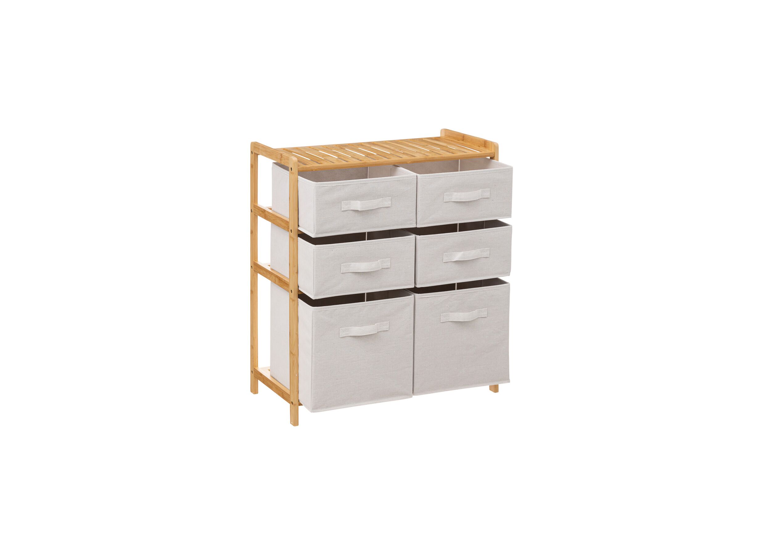Ladekast Tidy 66x33x78,5cm - bamboe - naturel