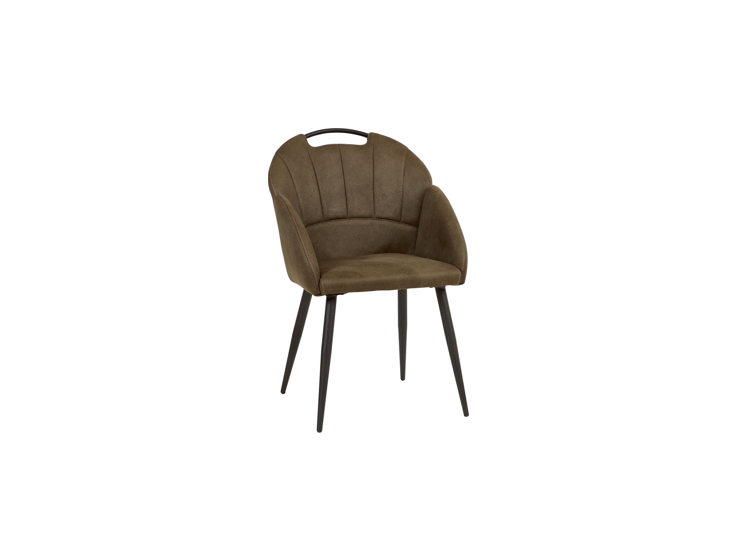 Chaise coque ST2005 tissu vert mousse - Chaise coque ST2005 55x60x87,5cm - tissu - vert mousse
