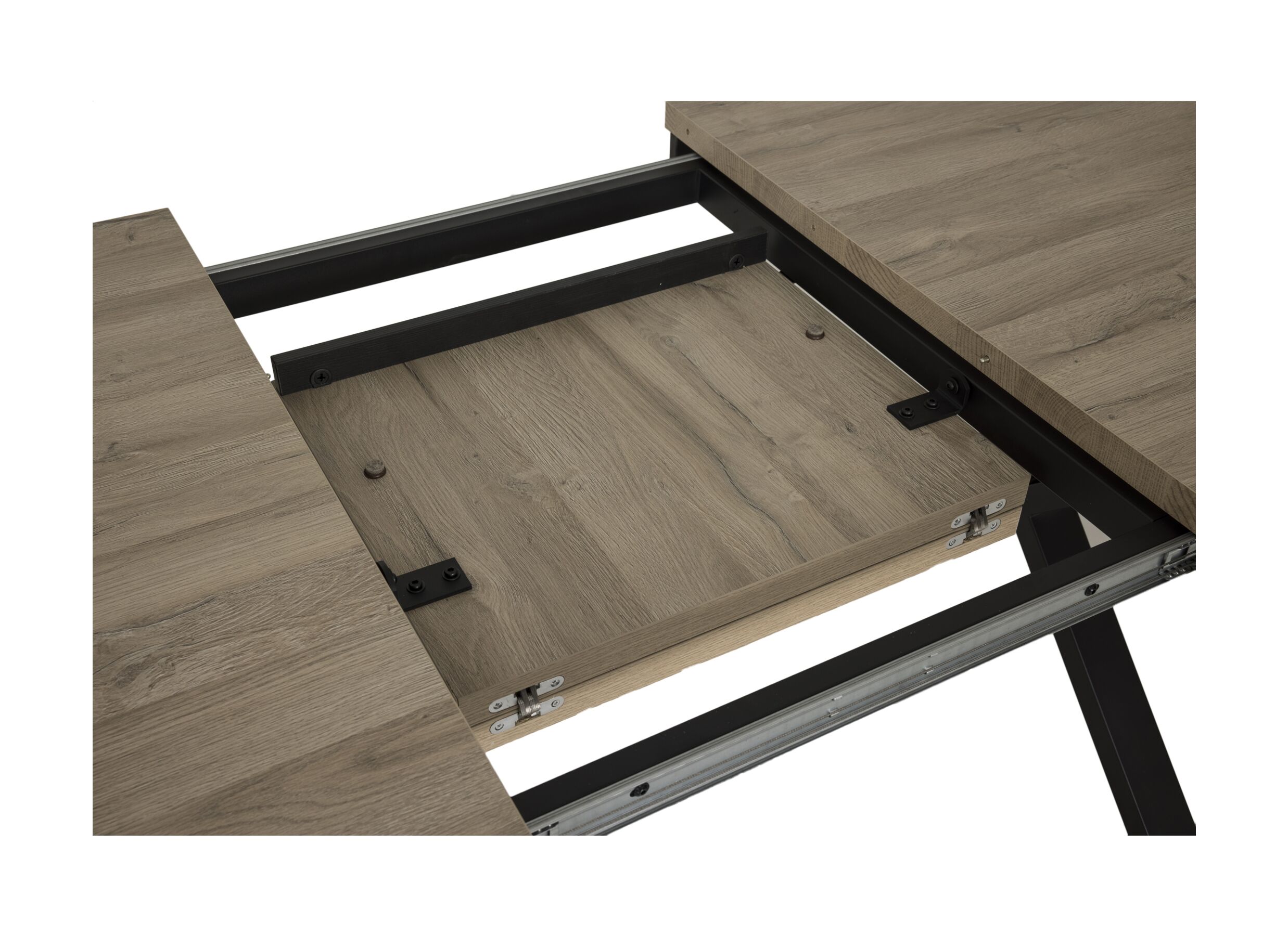 Detailfoto - Tafel Tibo 190/250x100cm - melamine - french oak