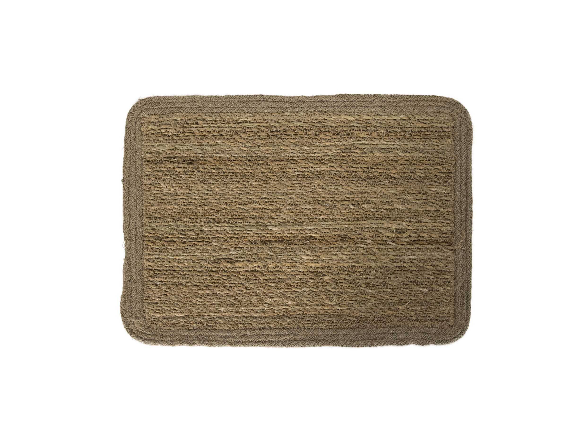 Aperçu - Set de table Shan 33x45cm - herbier marin/jute - naturel