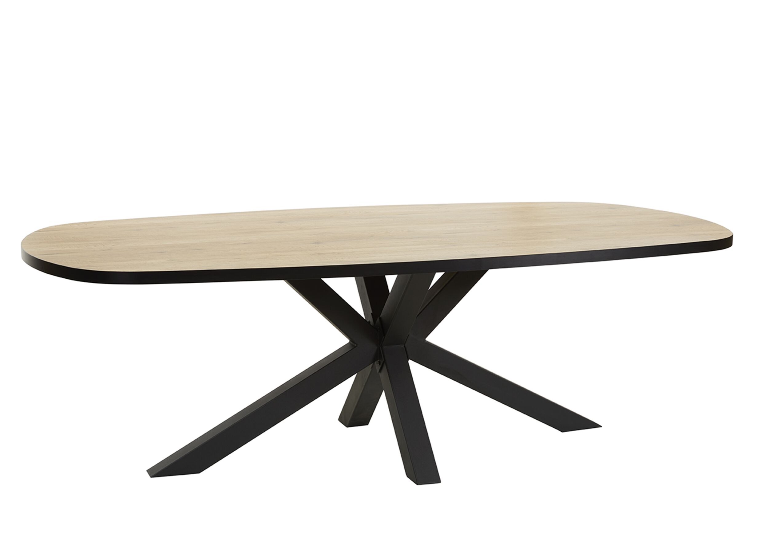 Table Otto Piero ovale 230x119cm - Table Otto Piero 230x119cm - film décoratif - scarlet chêne