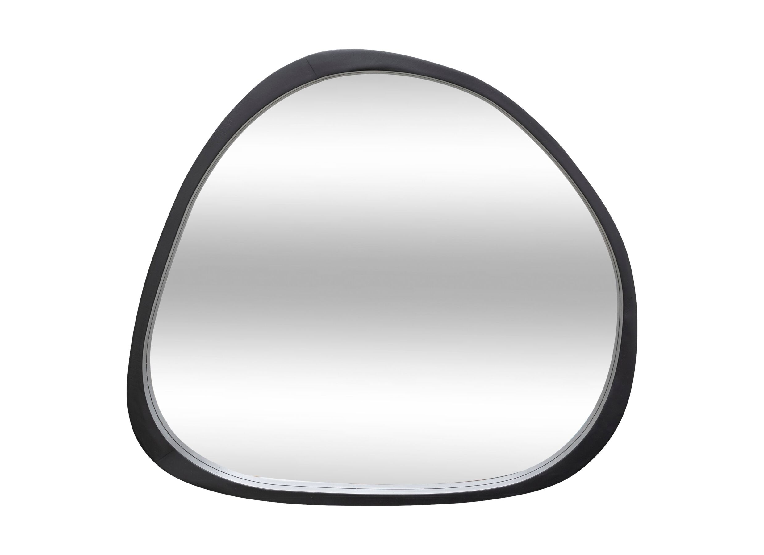 Plus Important - Miroir Wayne 63x57cm - MDF/verre - noir