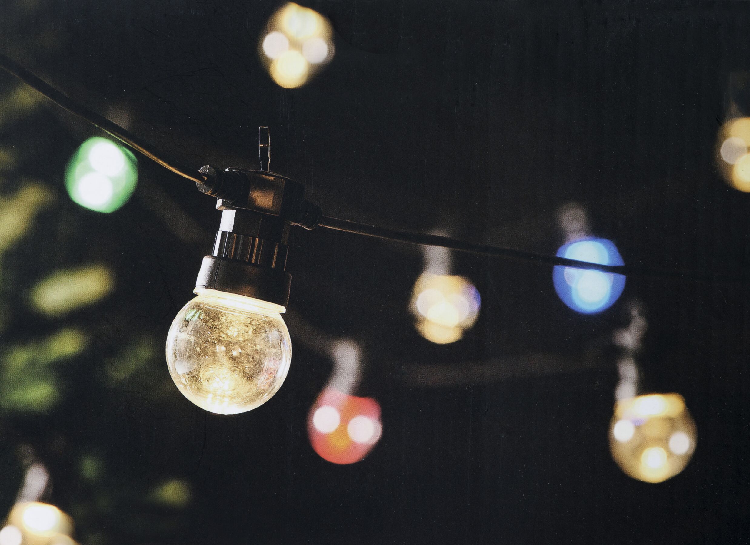 Foto ambiance - LED Guirlande lumineuse 5M - plastique - multicolore