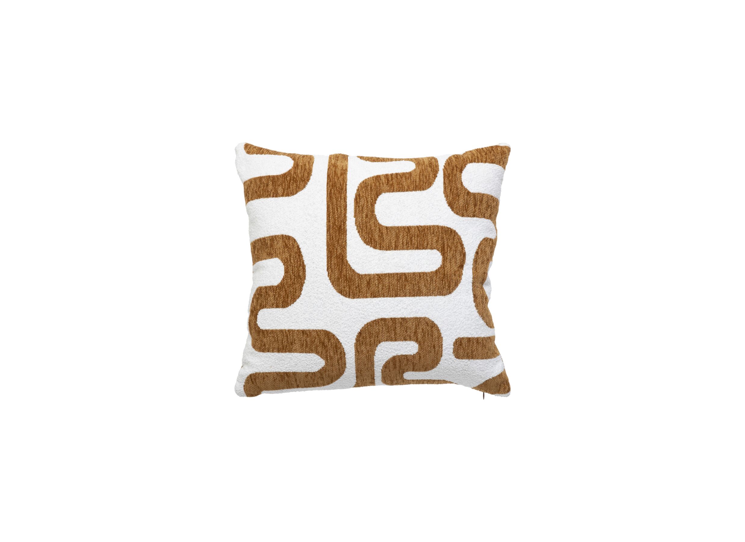 Kussen Safina 40x40cm - stof - karamel - Kussen Safina 40x40cm - stof - karamel